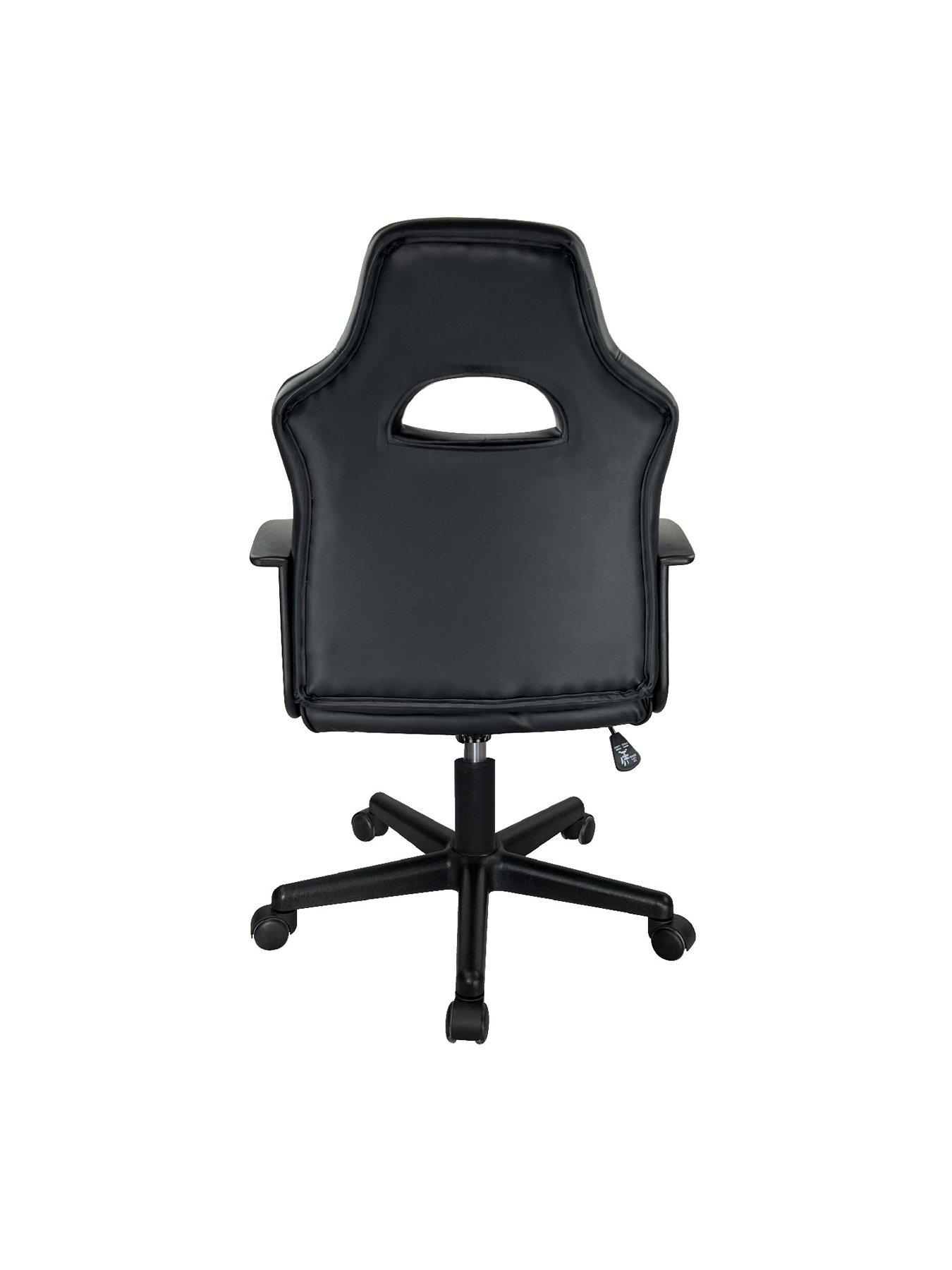 Image 3 of 6 of BraZen Valor Mid Back PC Gaming Chair - Grey