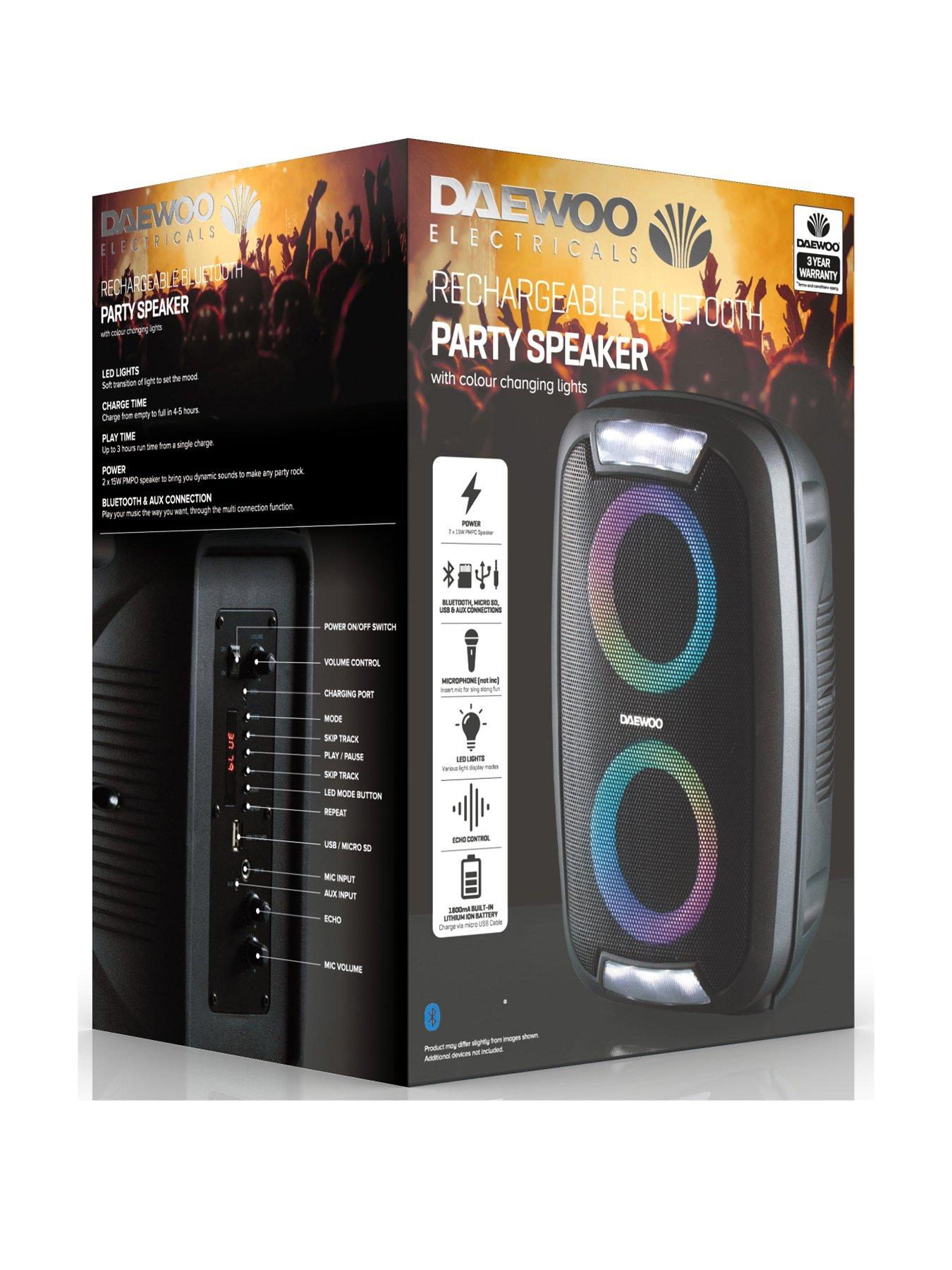 Led party sale speaker