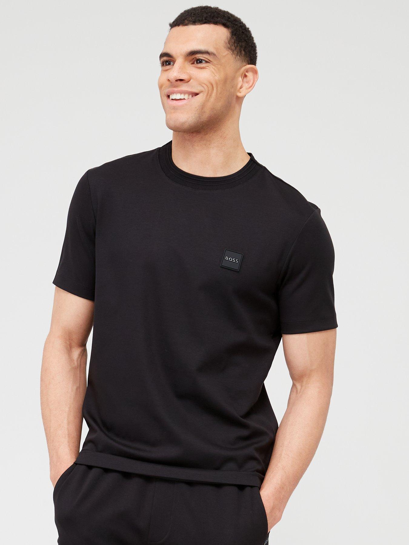 Image 1 of 4 of BOSS Tiburt 278 Regular Fit T-shirt-Black