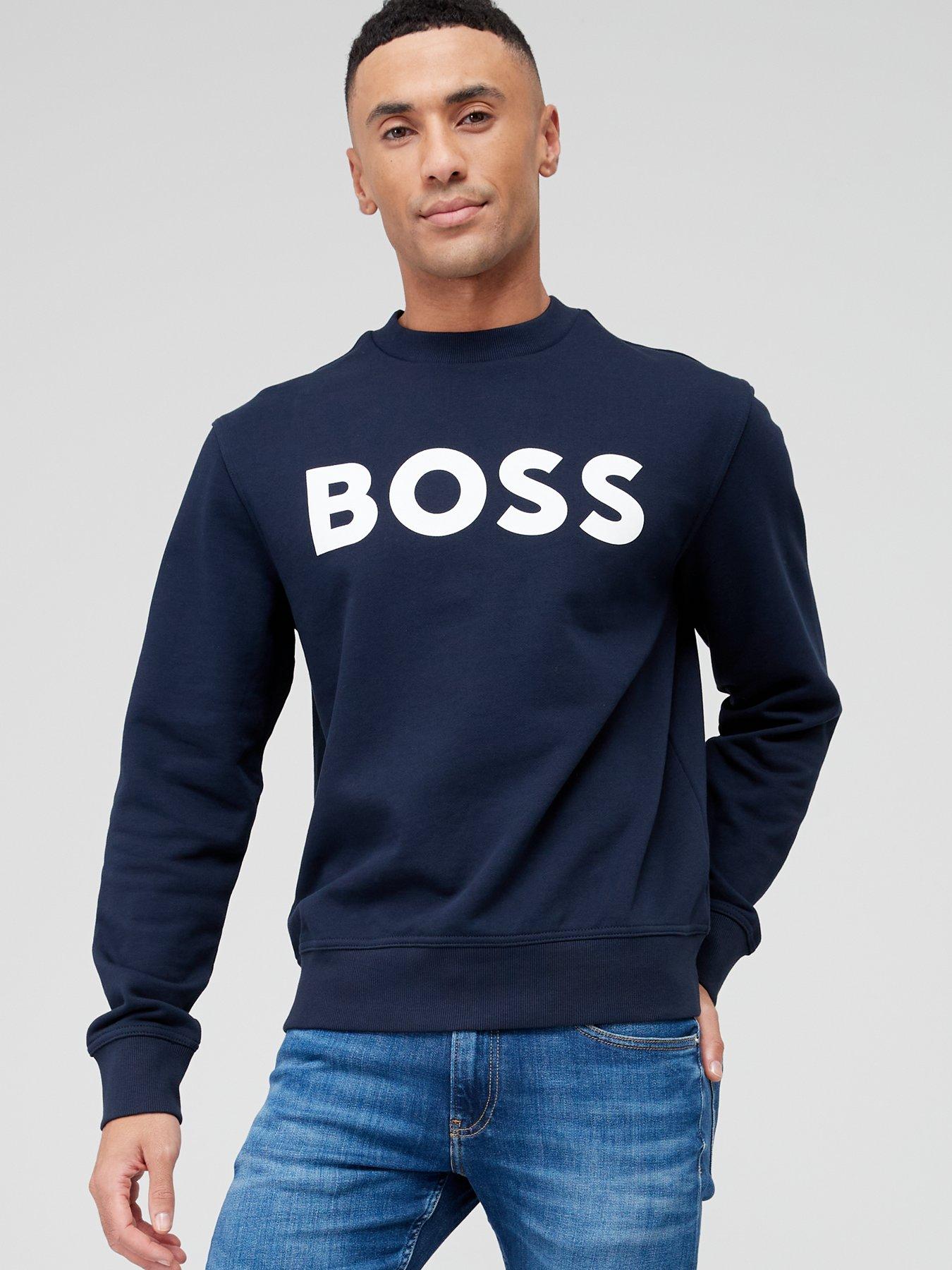 BOSS Men's Sweatshirt Blue main image 1