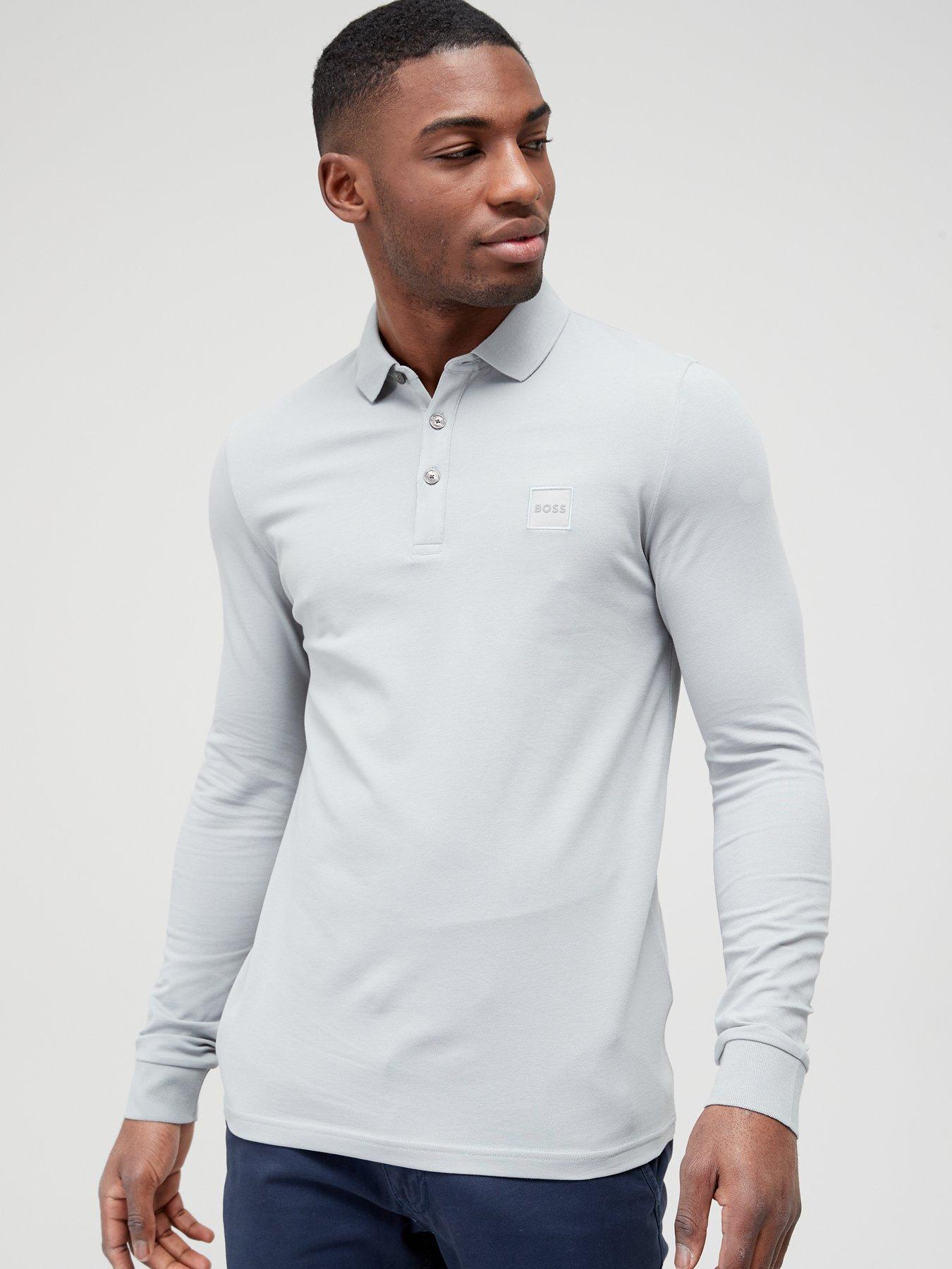 passerby long sleeve polo shirt