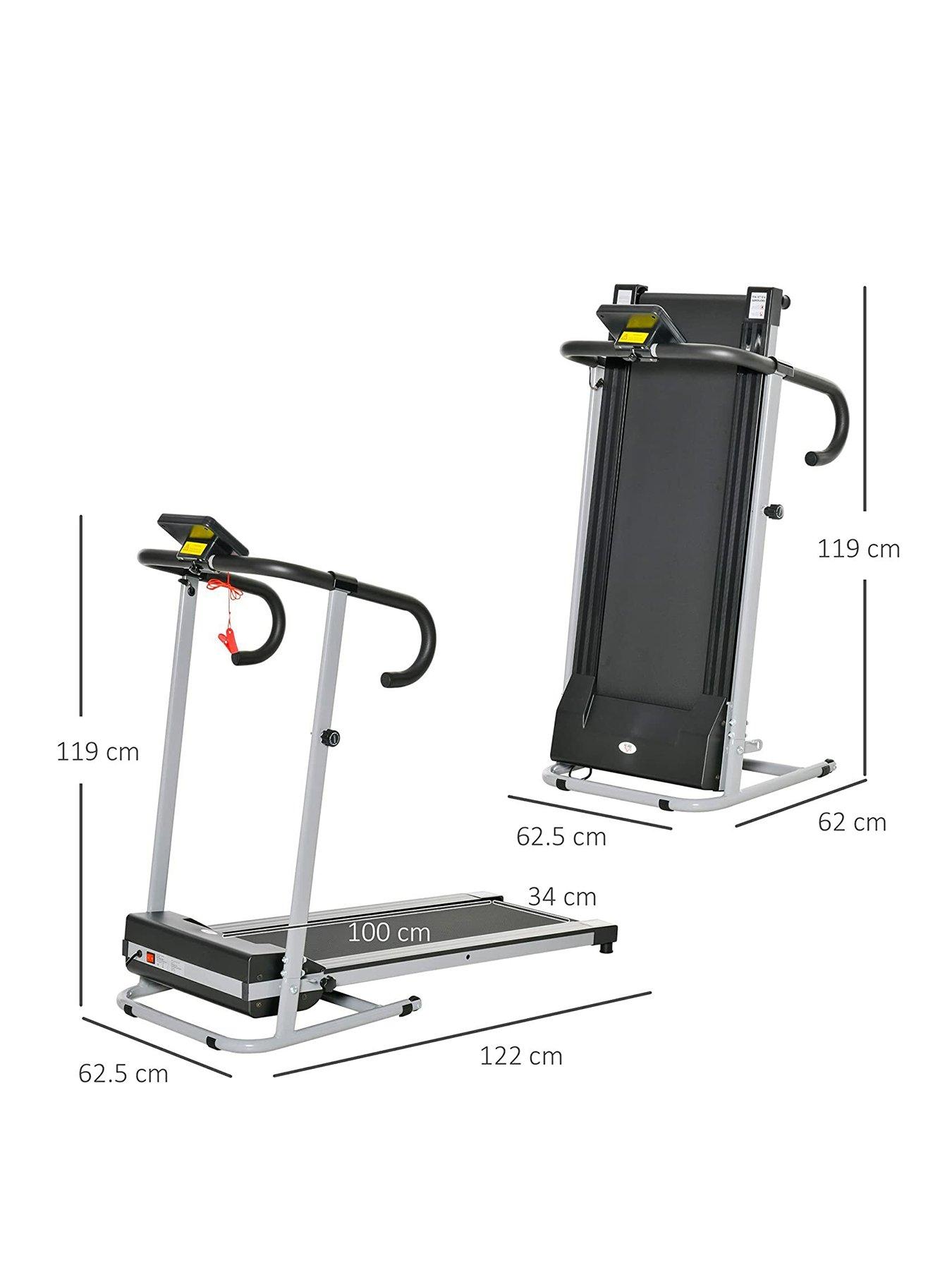 Homcom electric treadmill new arrivals