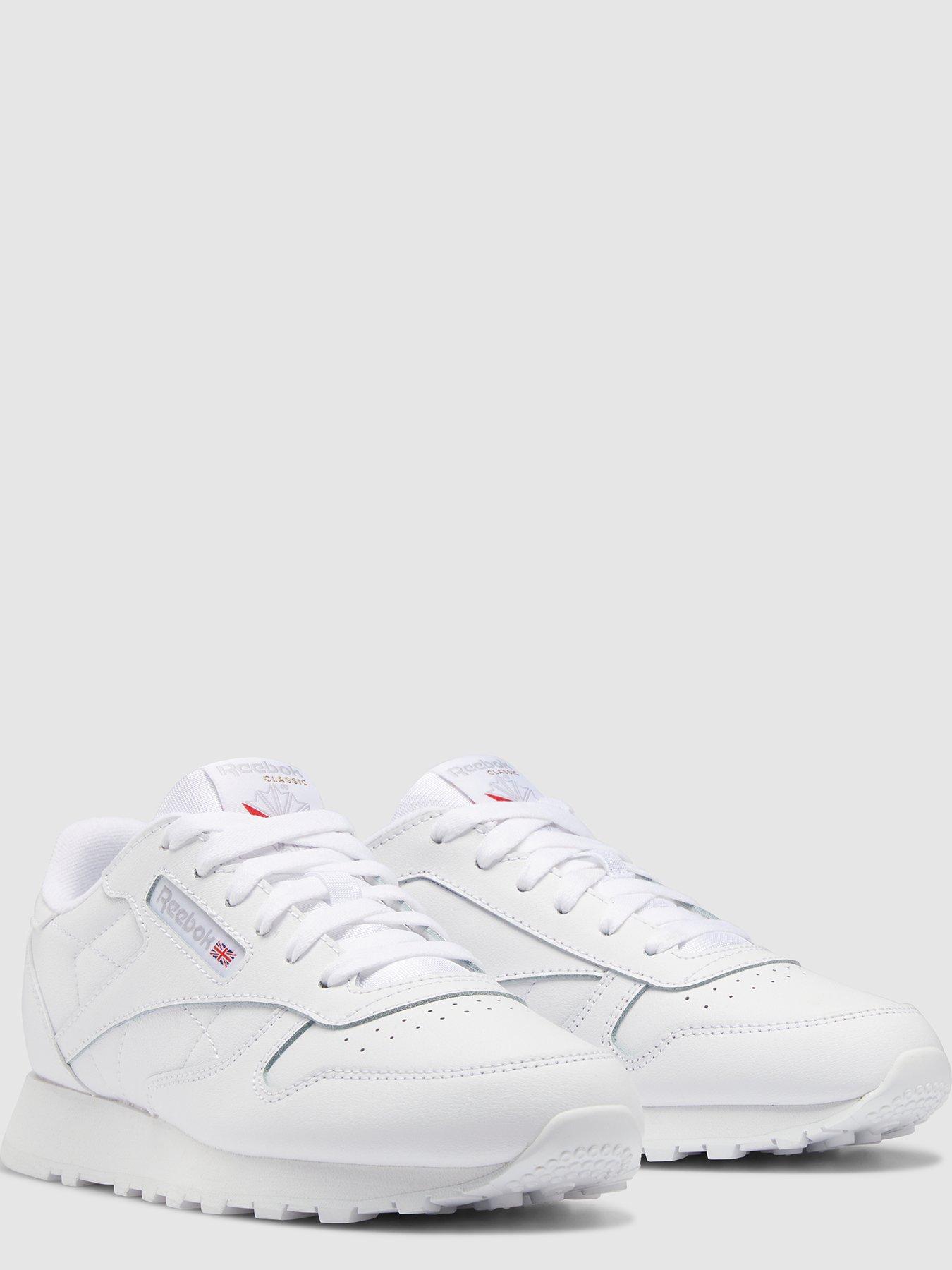 Reebok classic leather junior white deals
