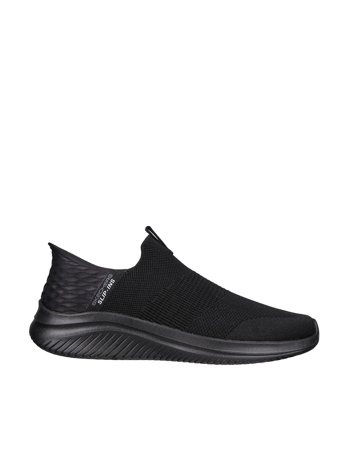 Stretch knit shoes by on sale skechers