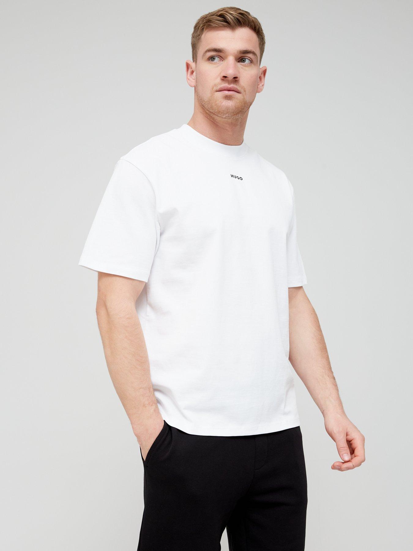 HUGO Dapolino Relaxed Fit T-Shirt - White