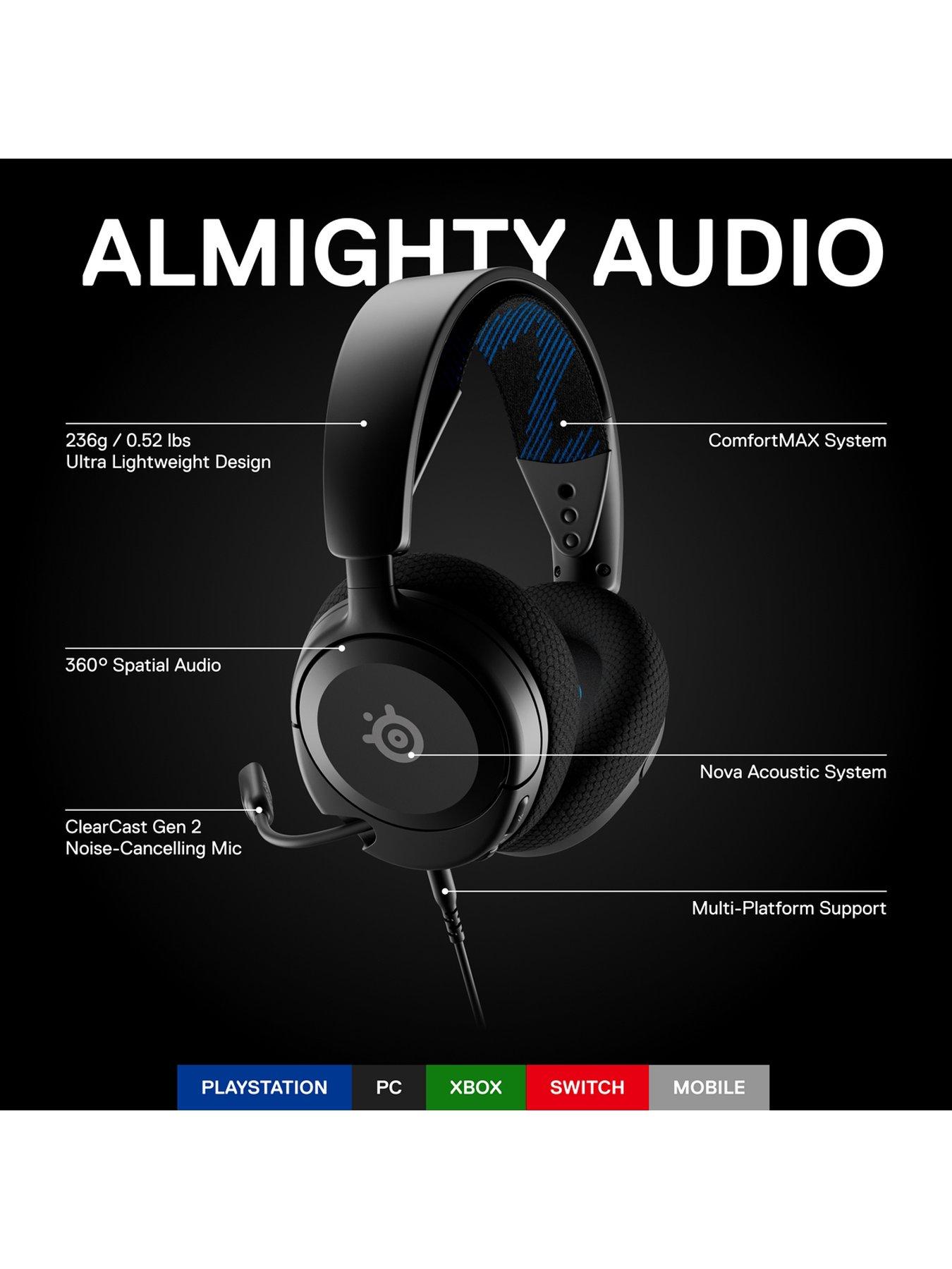 Image 7 of 8 of SteelSeries Arctis Nova 1P 7.1 Gaming Headset - Black