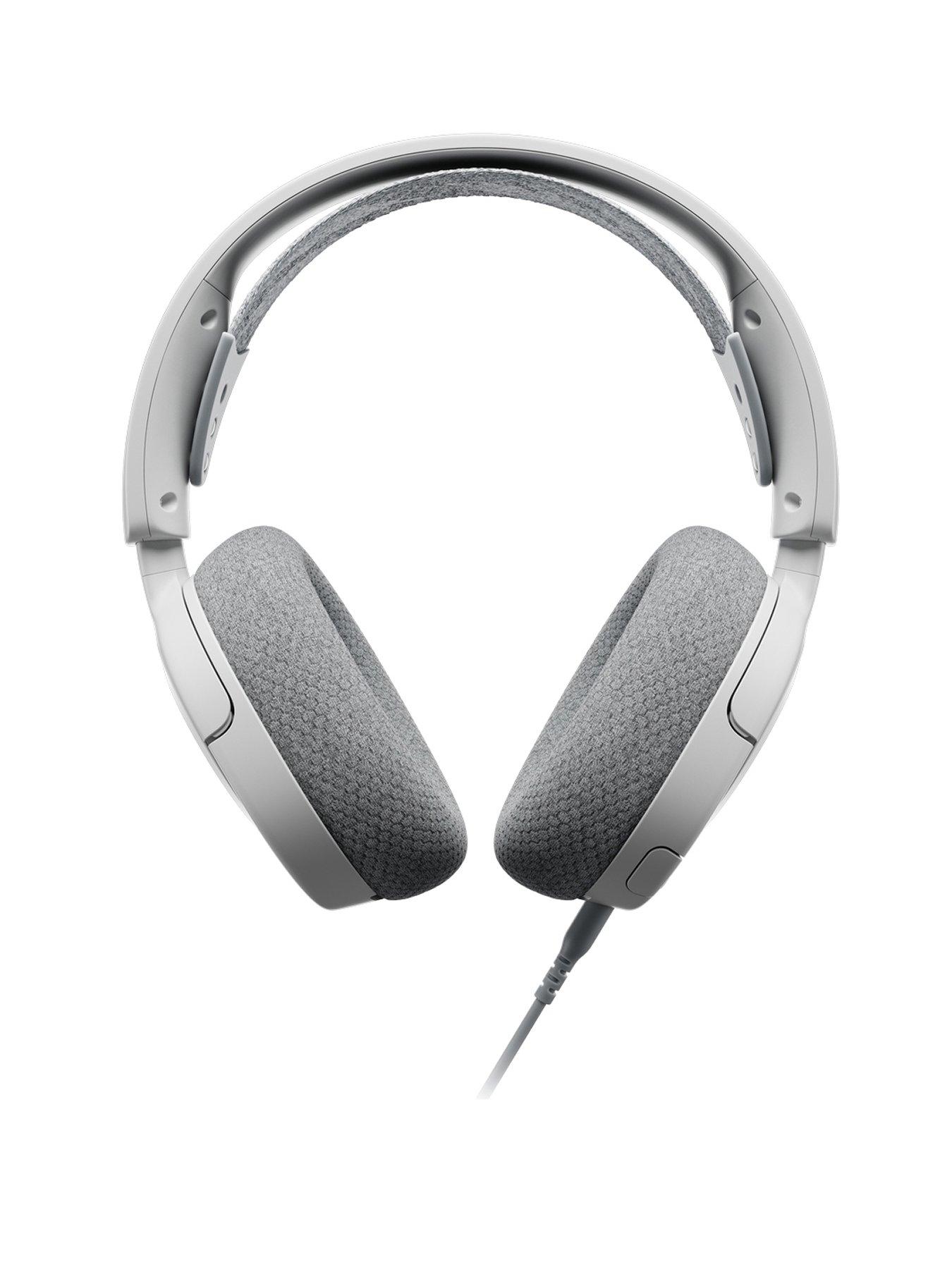 Casque-Micro Gaming - STEELSERIES - Arctis Nova 1 White - Filaire