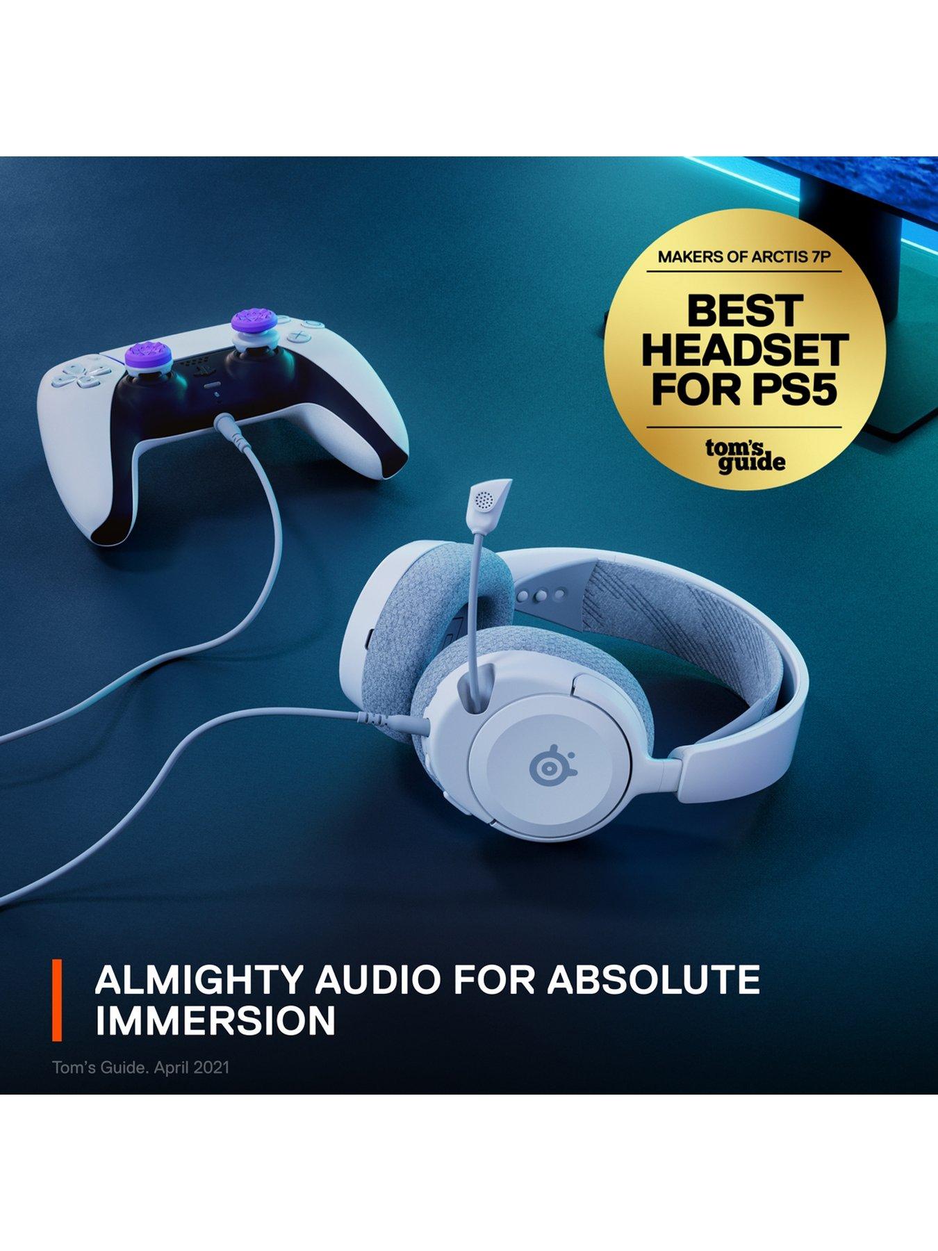Image 7 of 7 of SteelSeries Arctis Nova 1P PS5 gaming headset- White