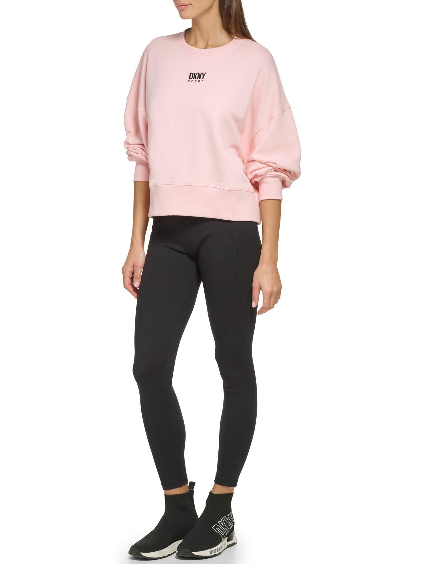 dkny pink sweatshirt