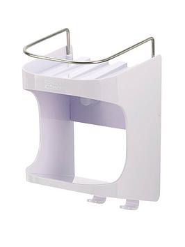 Product photograph of Joseph Joseph Capsule Compact 2-tier Shower Shelf from very.co.uk