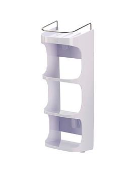 Product photograph of Joseph Joseph Capsule Compact 4-tier Shower Shelf from very.co.uk