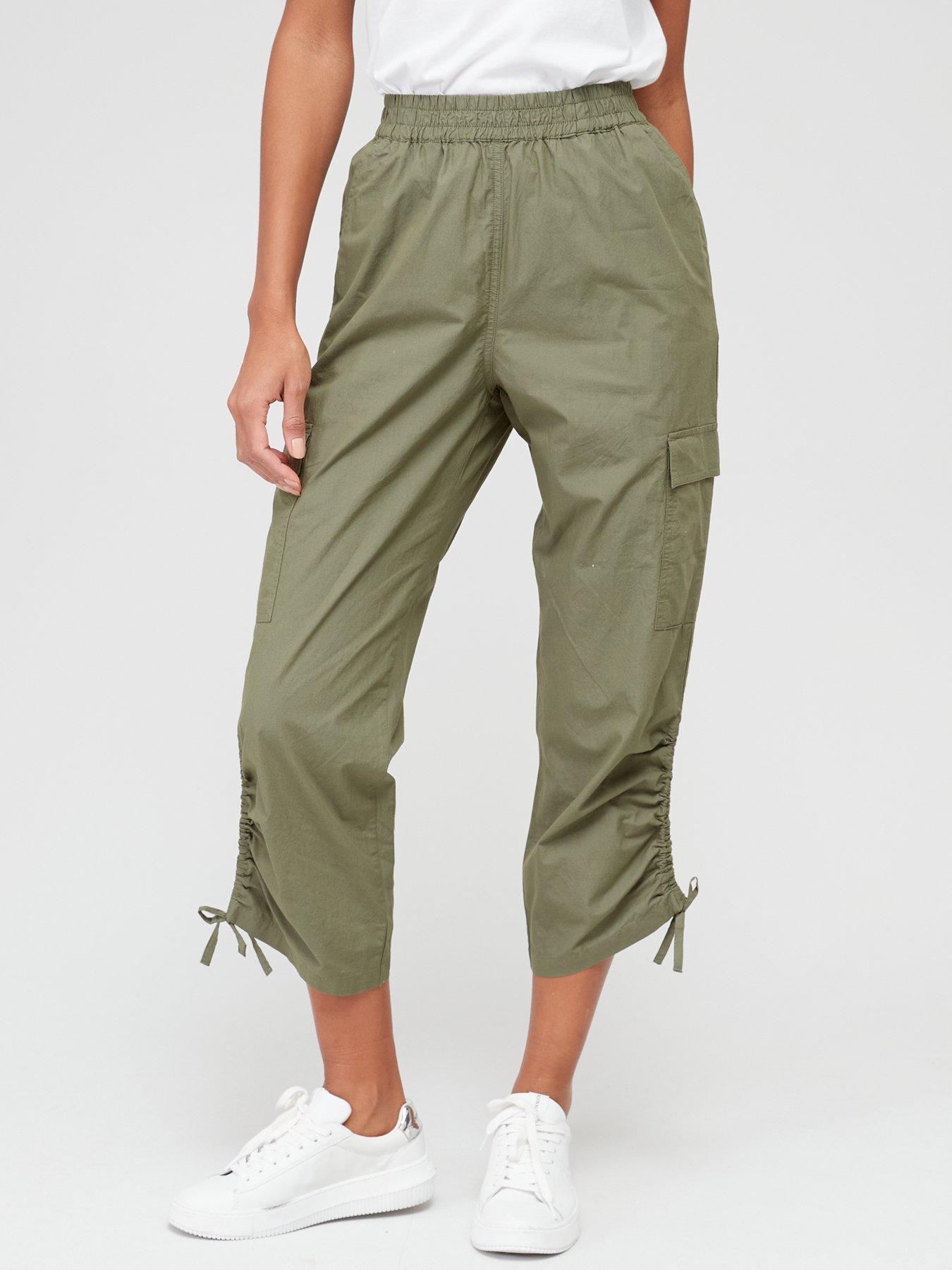 Cropped store cargo pants