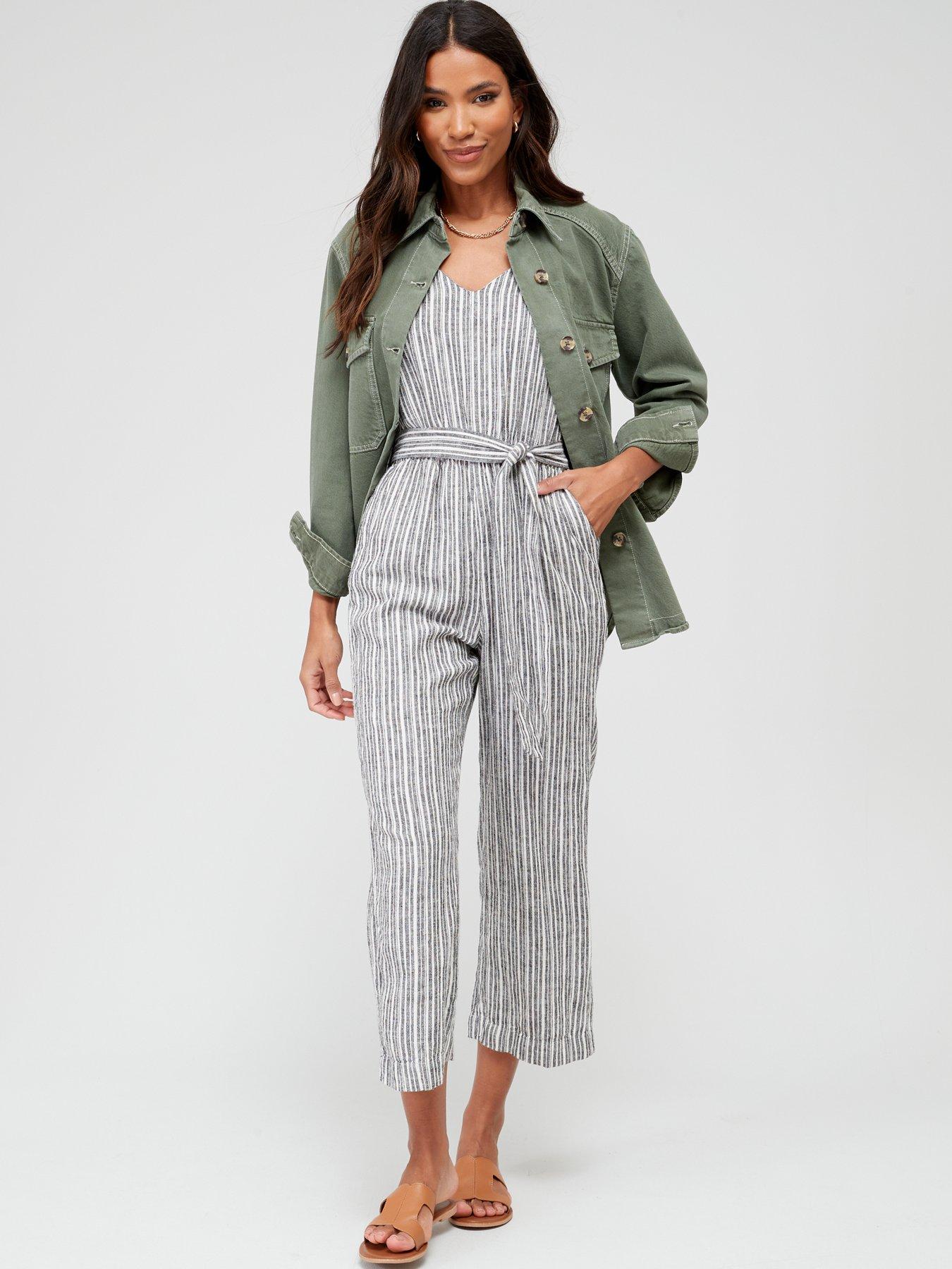 Gray best sale jumpsuit womens