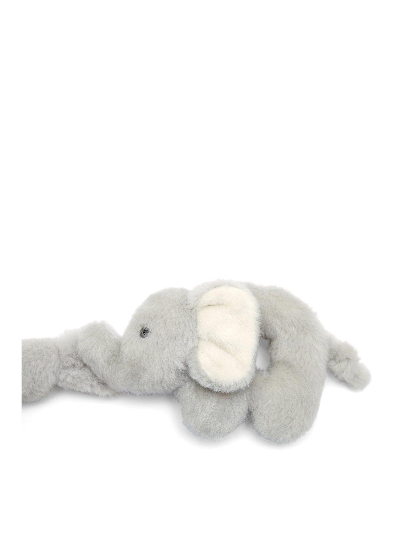 Image 3 of 6 of Mamas & Papas Tummy Time Snugglerug - Elephant &amp; Baby - Grey