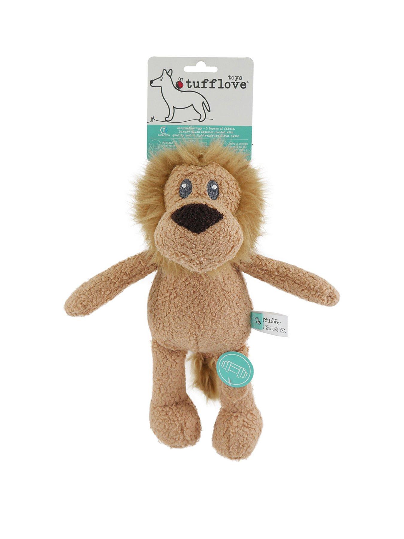 Product photograph of Rosewood Tufflove Lion Medium Dog Toy from very.co.uk