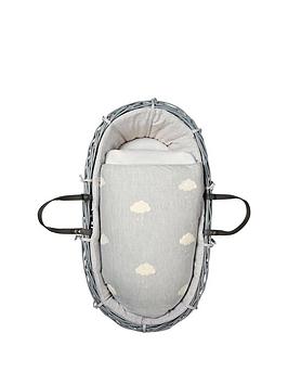 Product photograph of Mamas Papas Moses Basket - Dream Upon A Cloud from very.co.uk