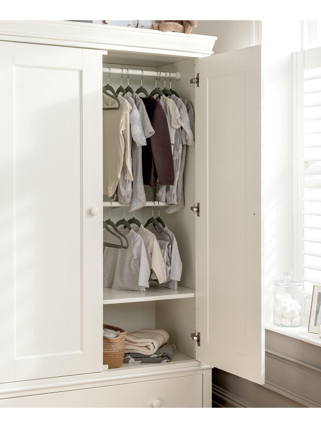 Mamas and papas white wardrobe hot sale
