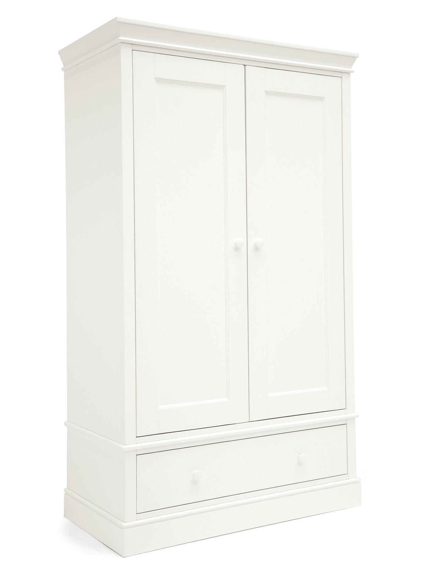 Mamas Papas Oxford Wardrobe White Very