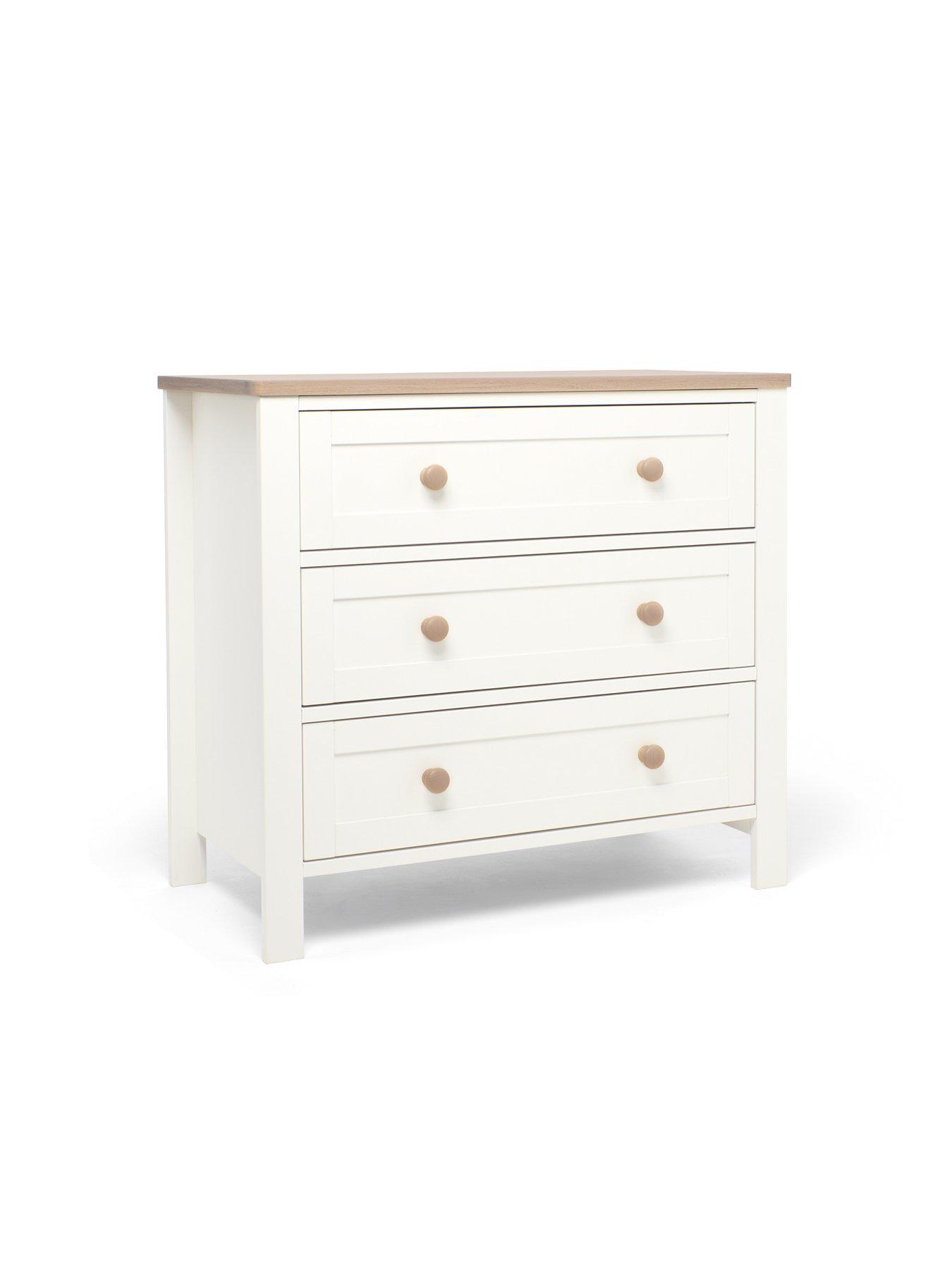 Image 4 of 6 of Mamas & Papas Wedmore 2 Piece Cotbed Set - White/Natural