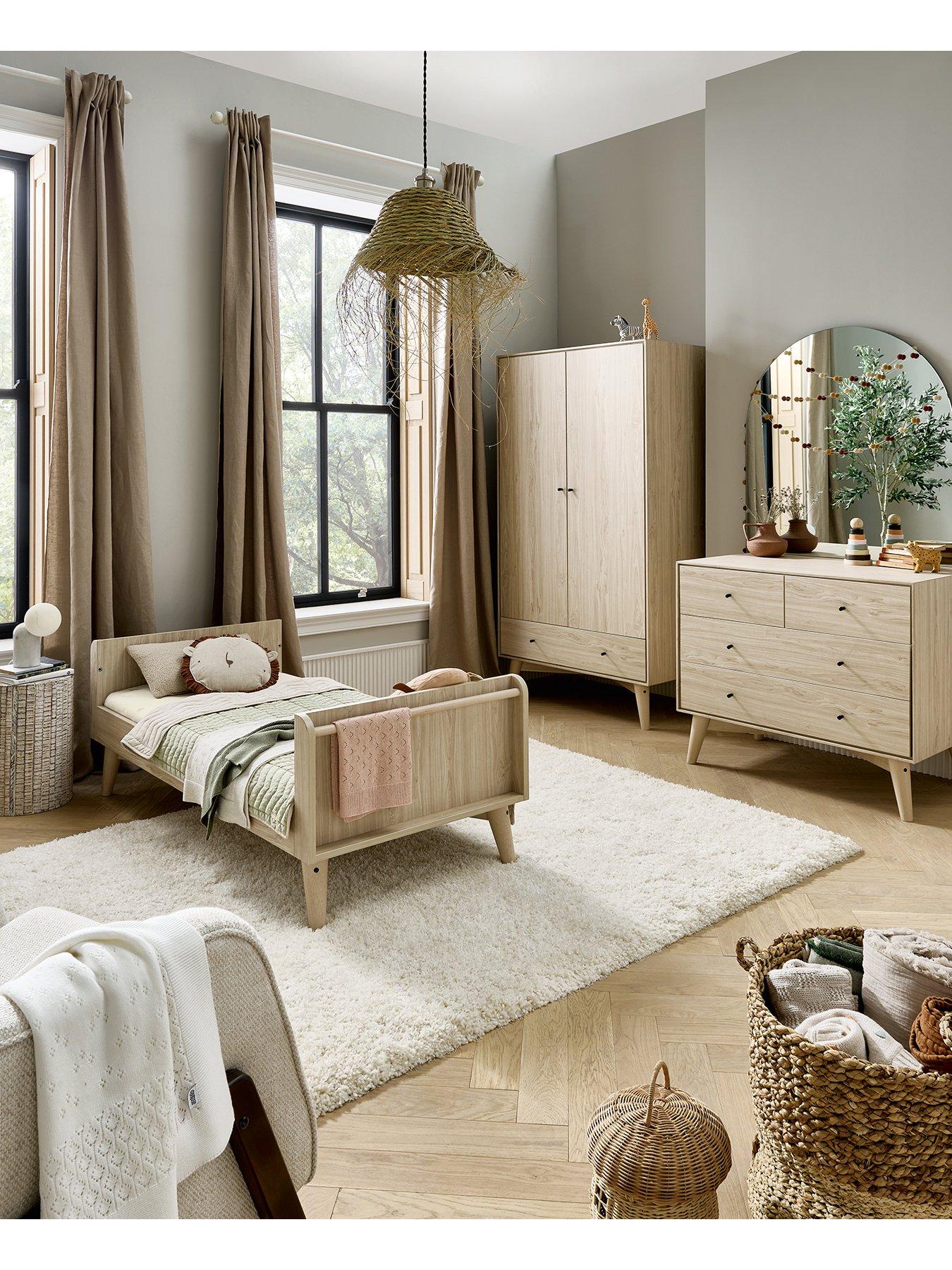 Image 7 of 7 of Mamas & Papas Coxley 3 Piece Cotbed Range - Natural/Olive Green