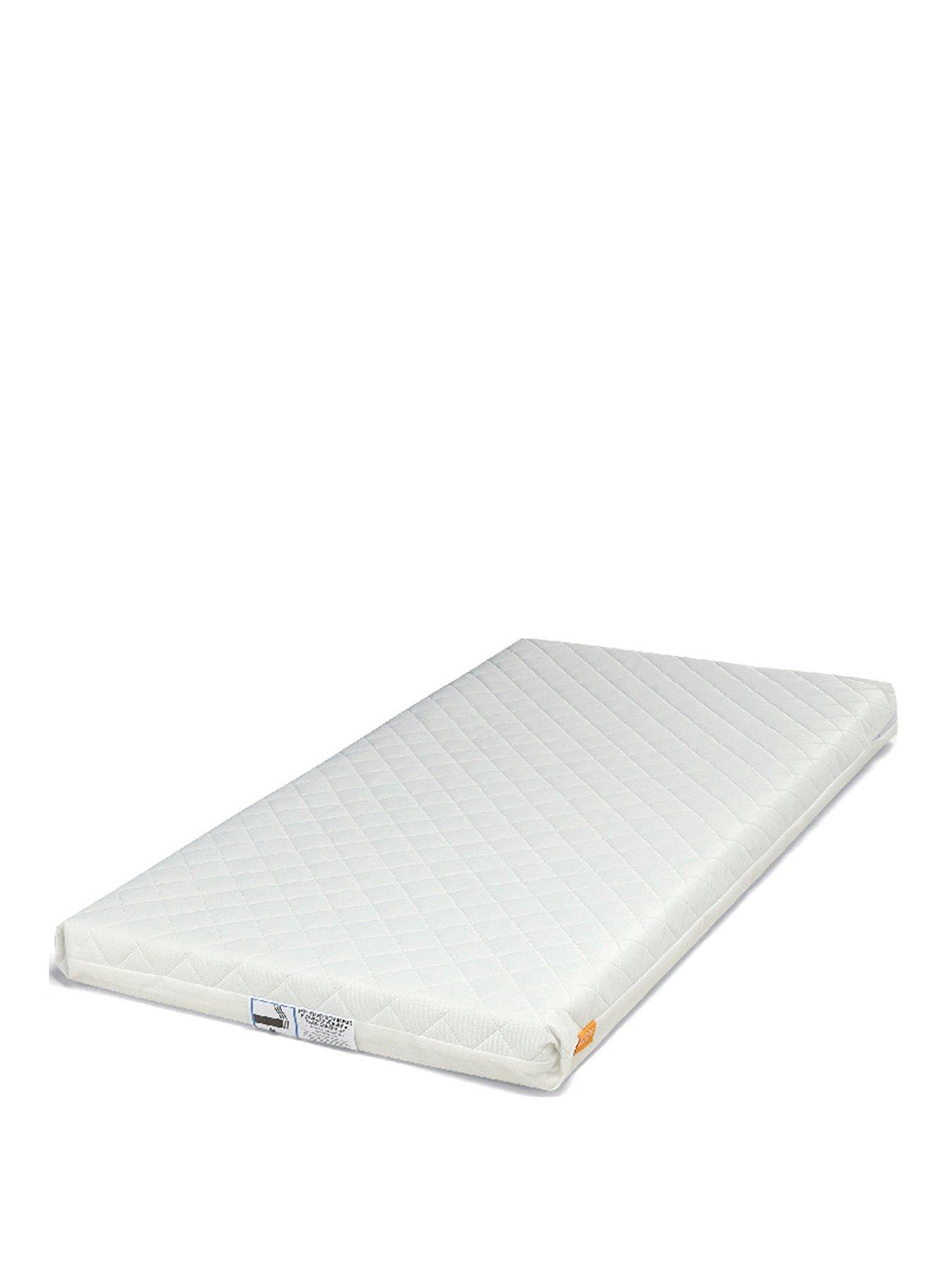 Product photograph of Mamas Papas Essential Fibre Cotbed Mattress from very.co.uk