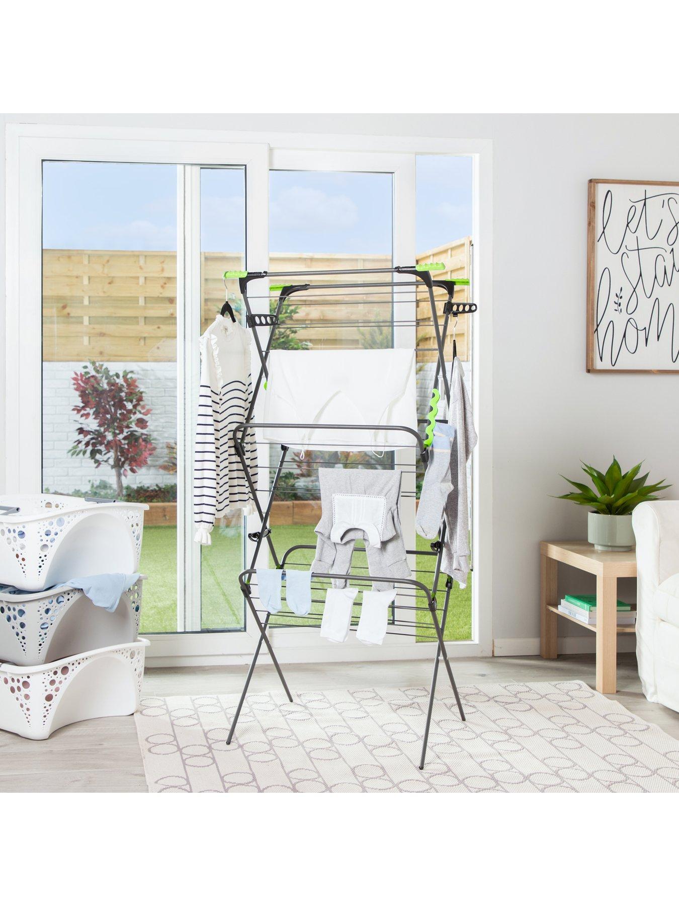 Minky wide clothes airer sale