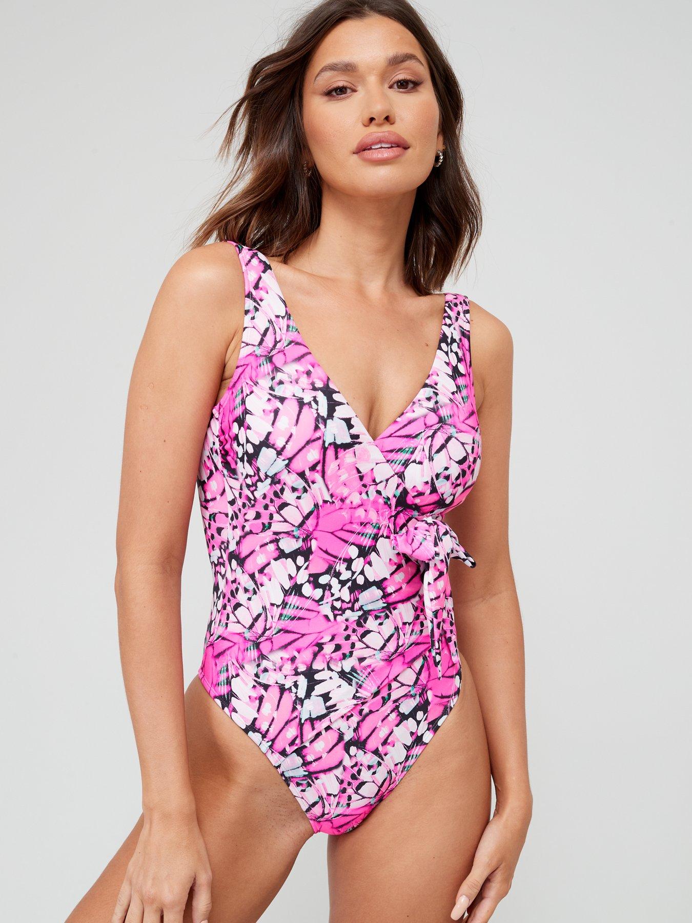 Wrap swimsuit best sale