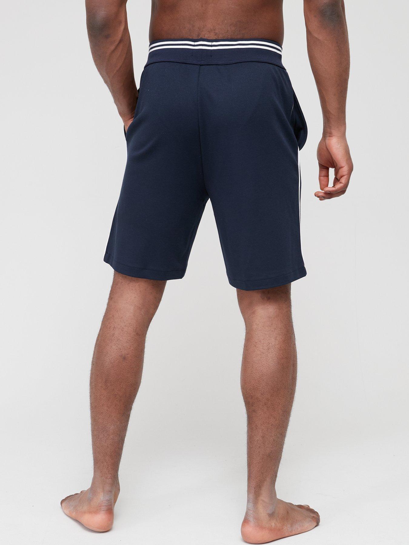 Dark blue overall store shorts