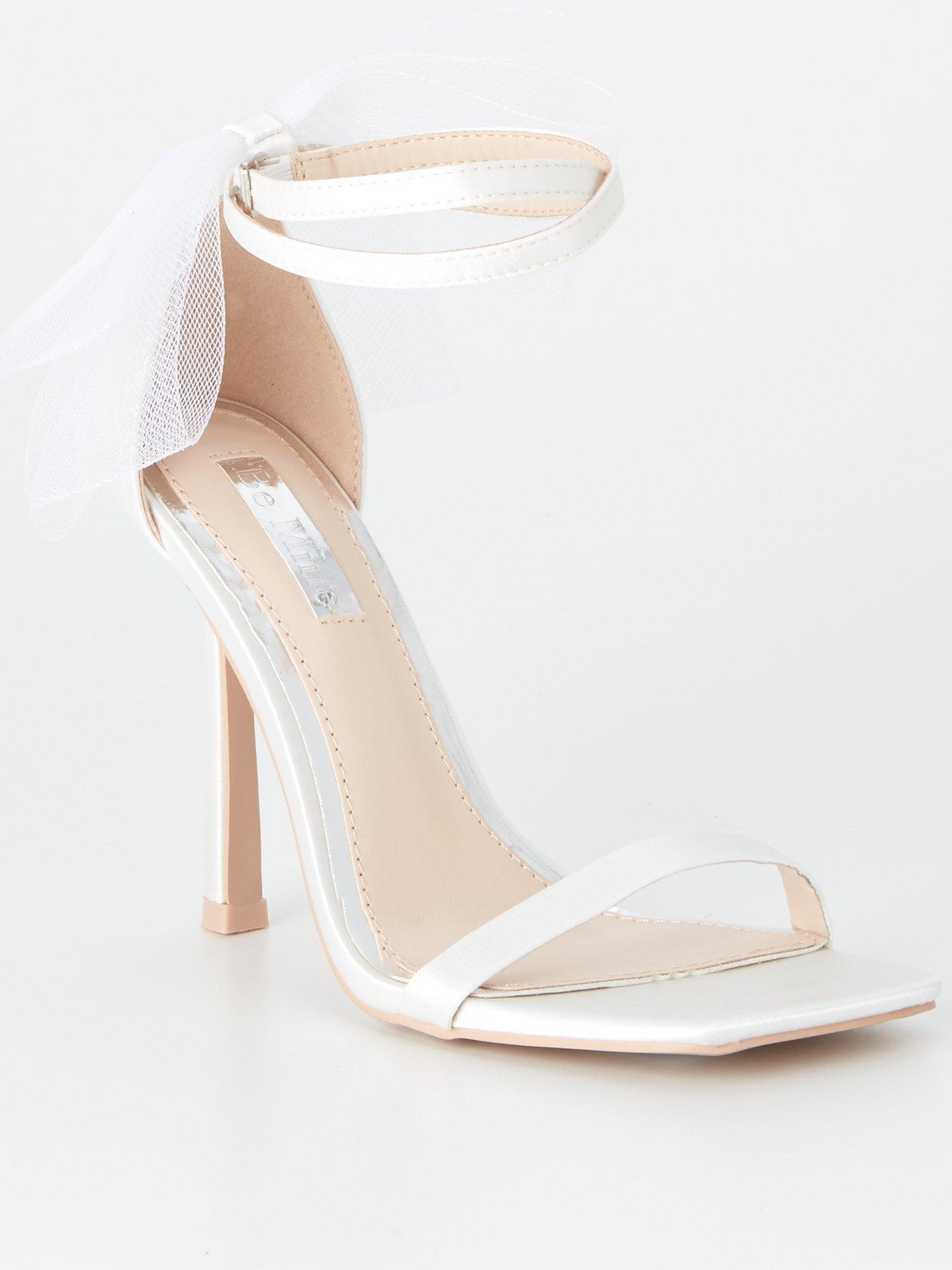 Cream heeled cheap sandals uk