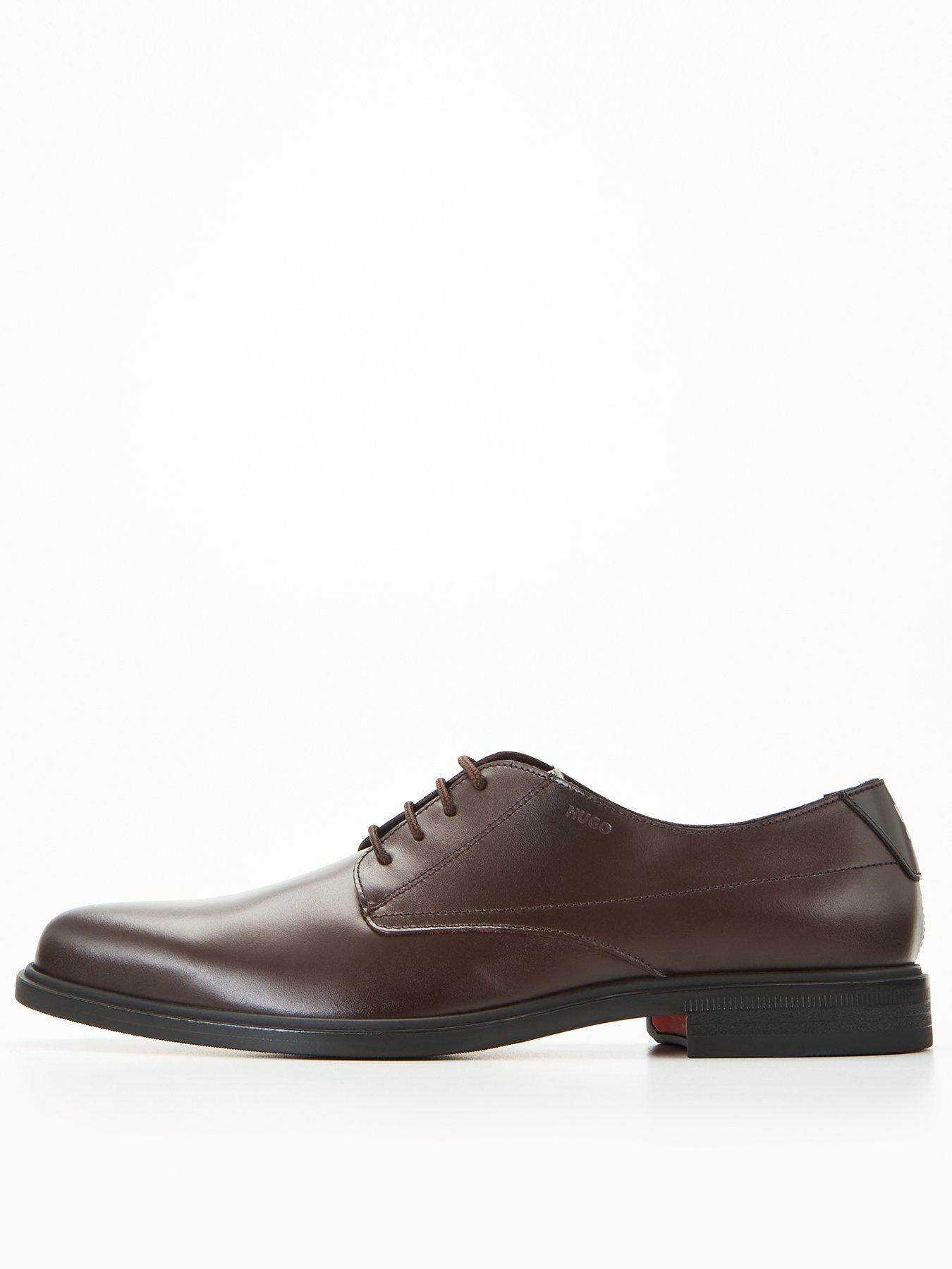 HUGO Kerr Derby Shoe - Dark Brown | very.co.uk