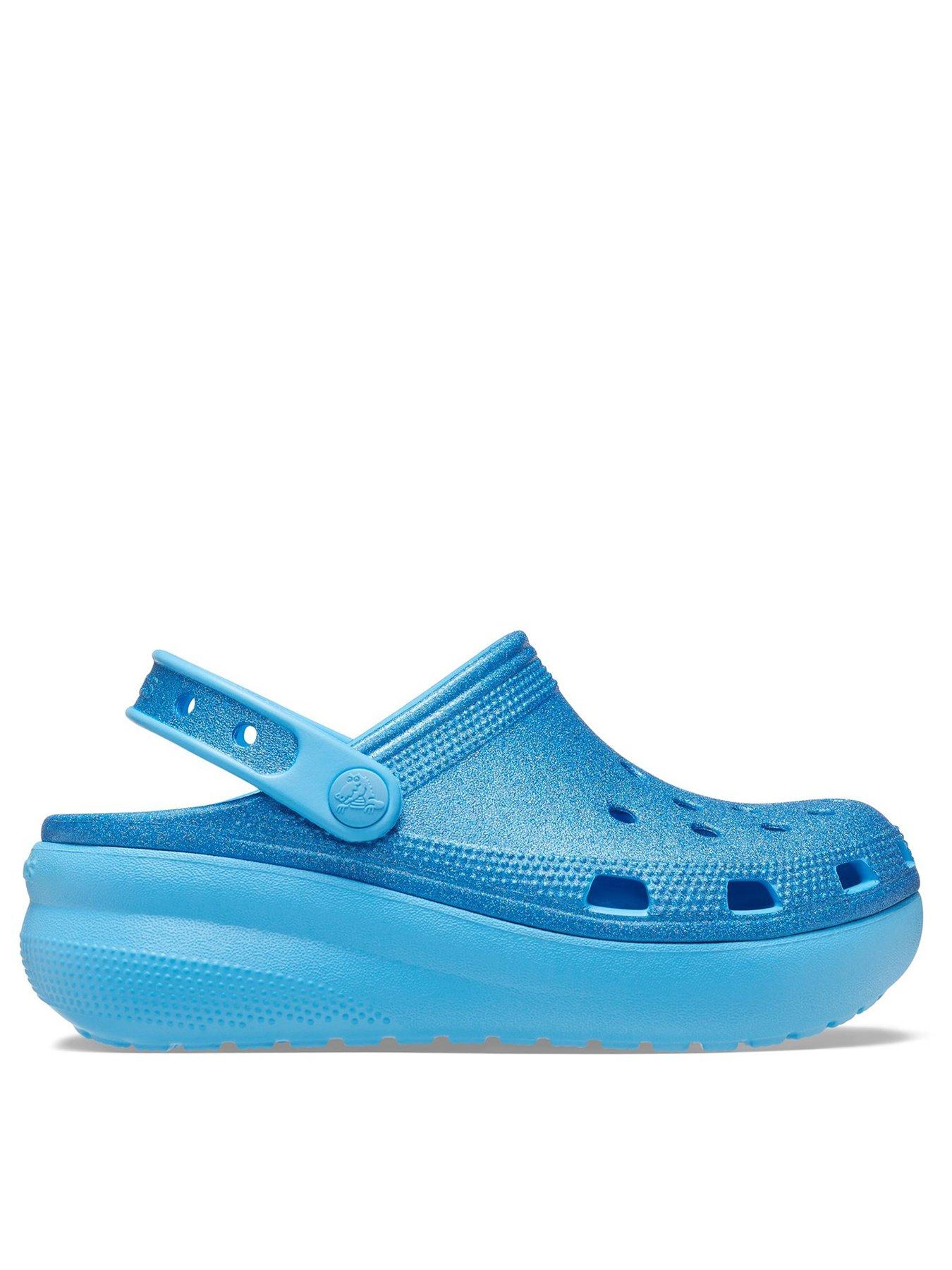 Crocs Classic High-Shine Clog - Neon Ocean