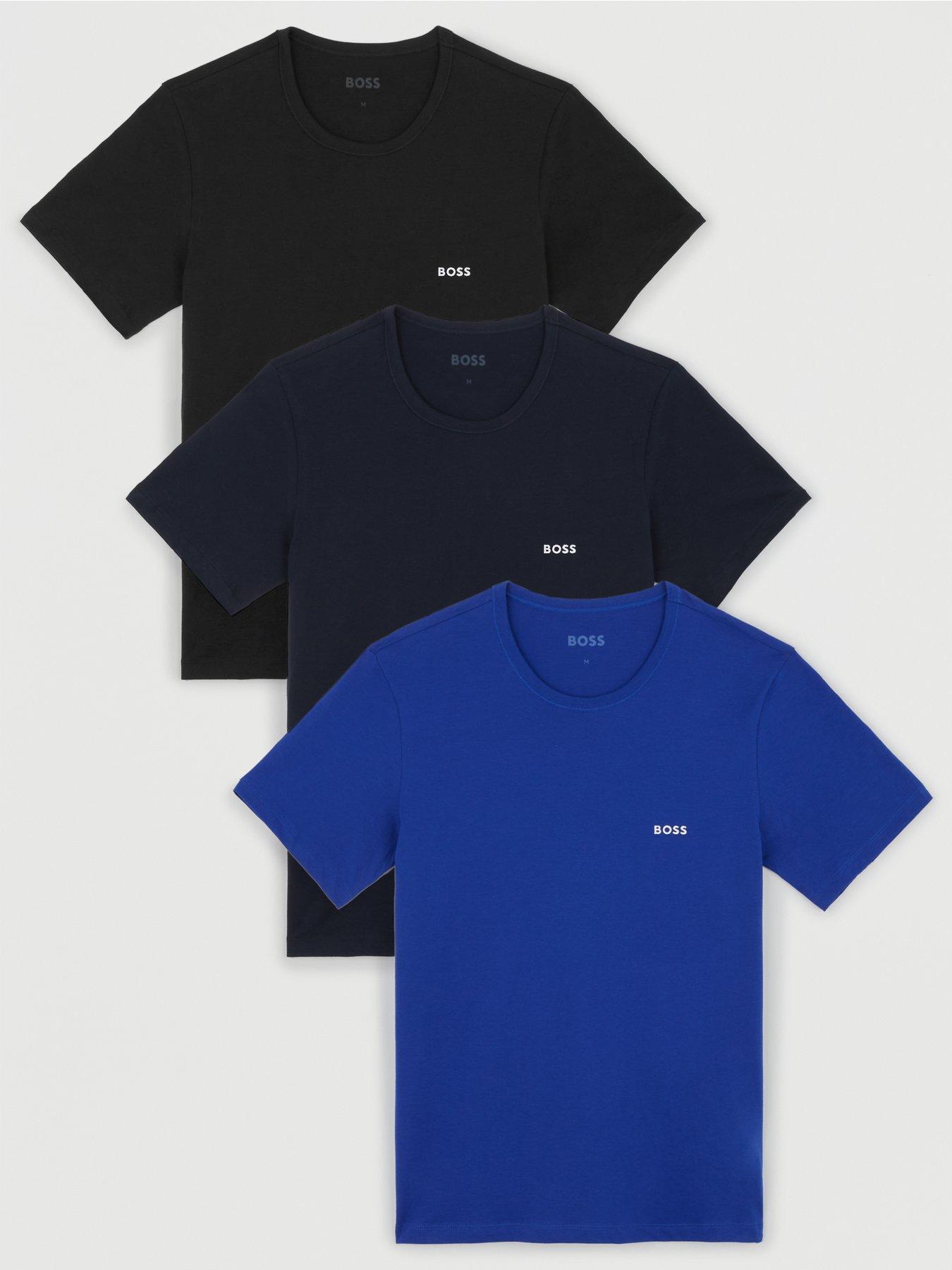 Mens blue hugo boss t clearance shirt