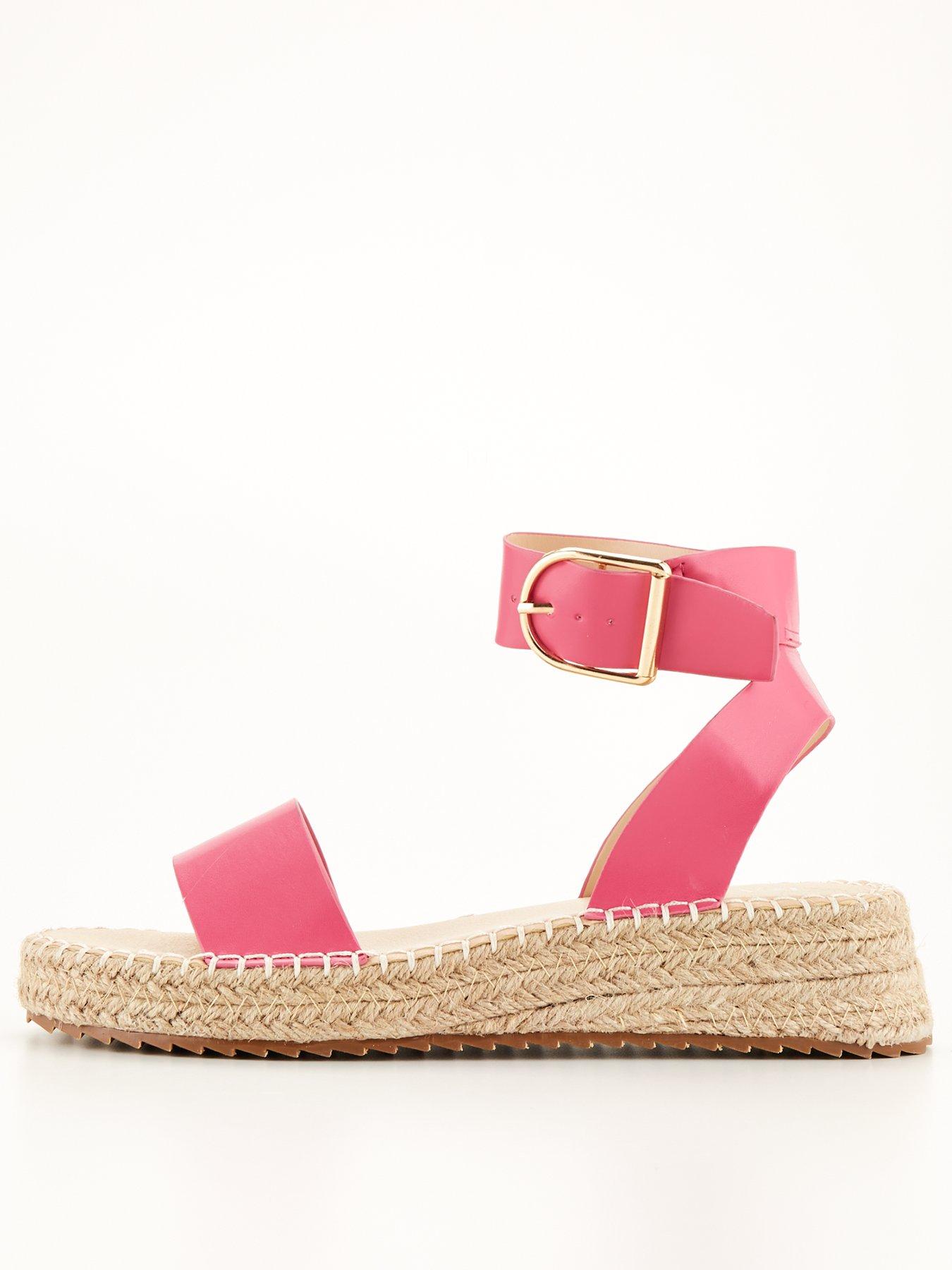 Pink cheap wedges uk