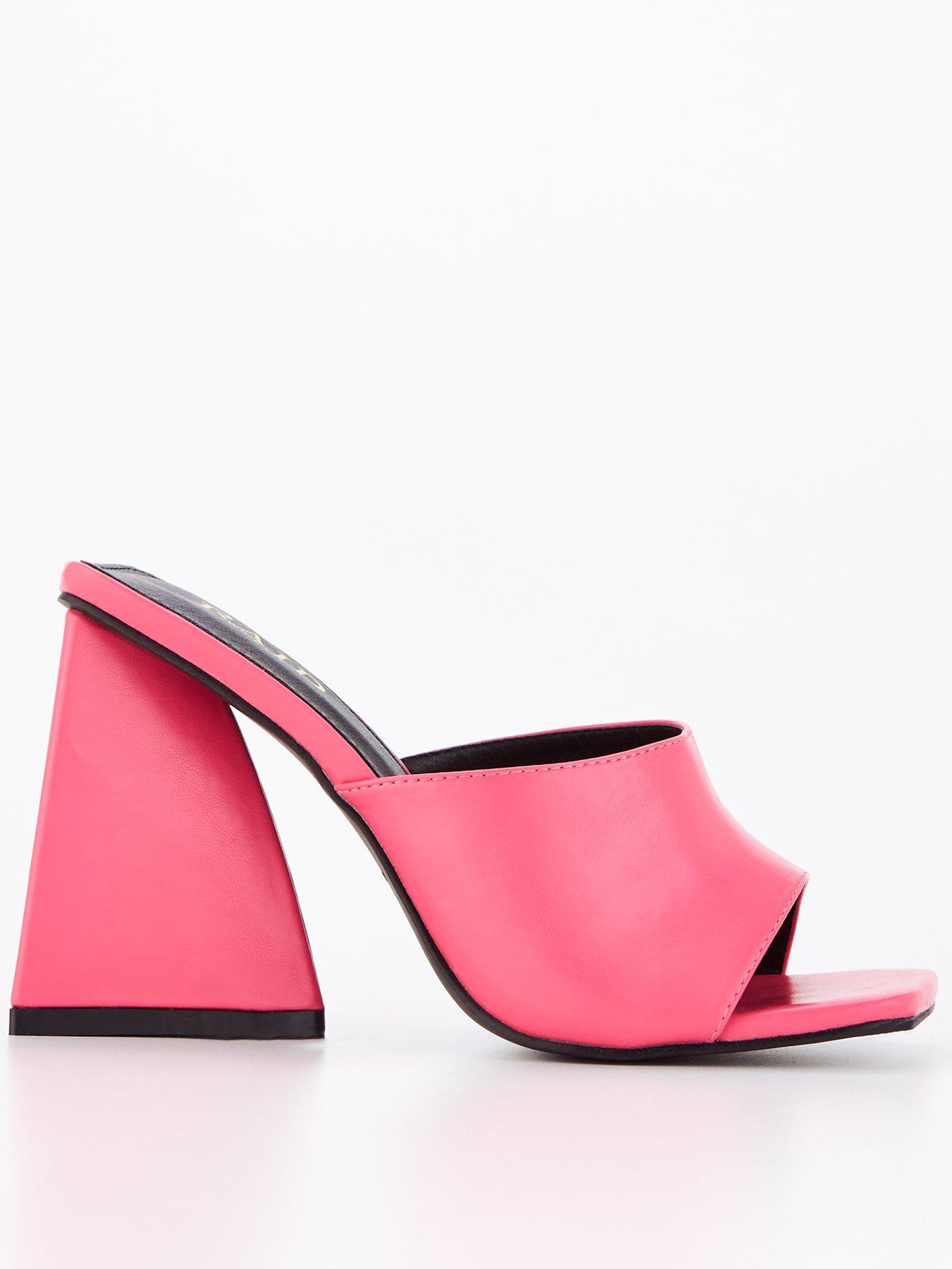 Heeled mules clearance uk