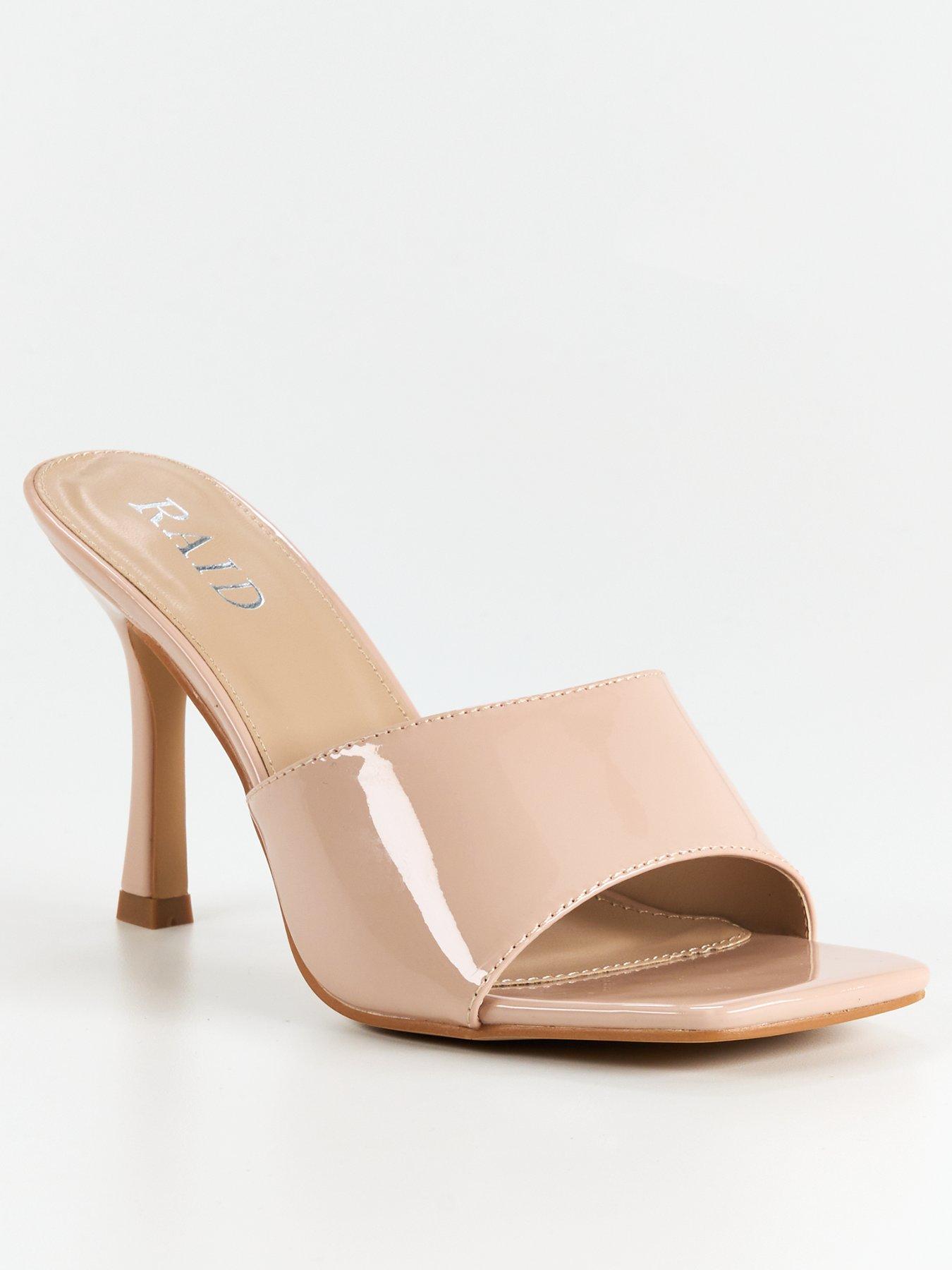 Nude kitten 2024 heel mules