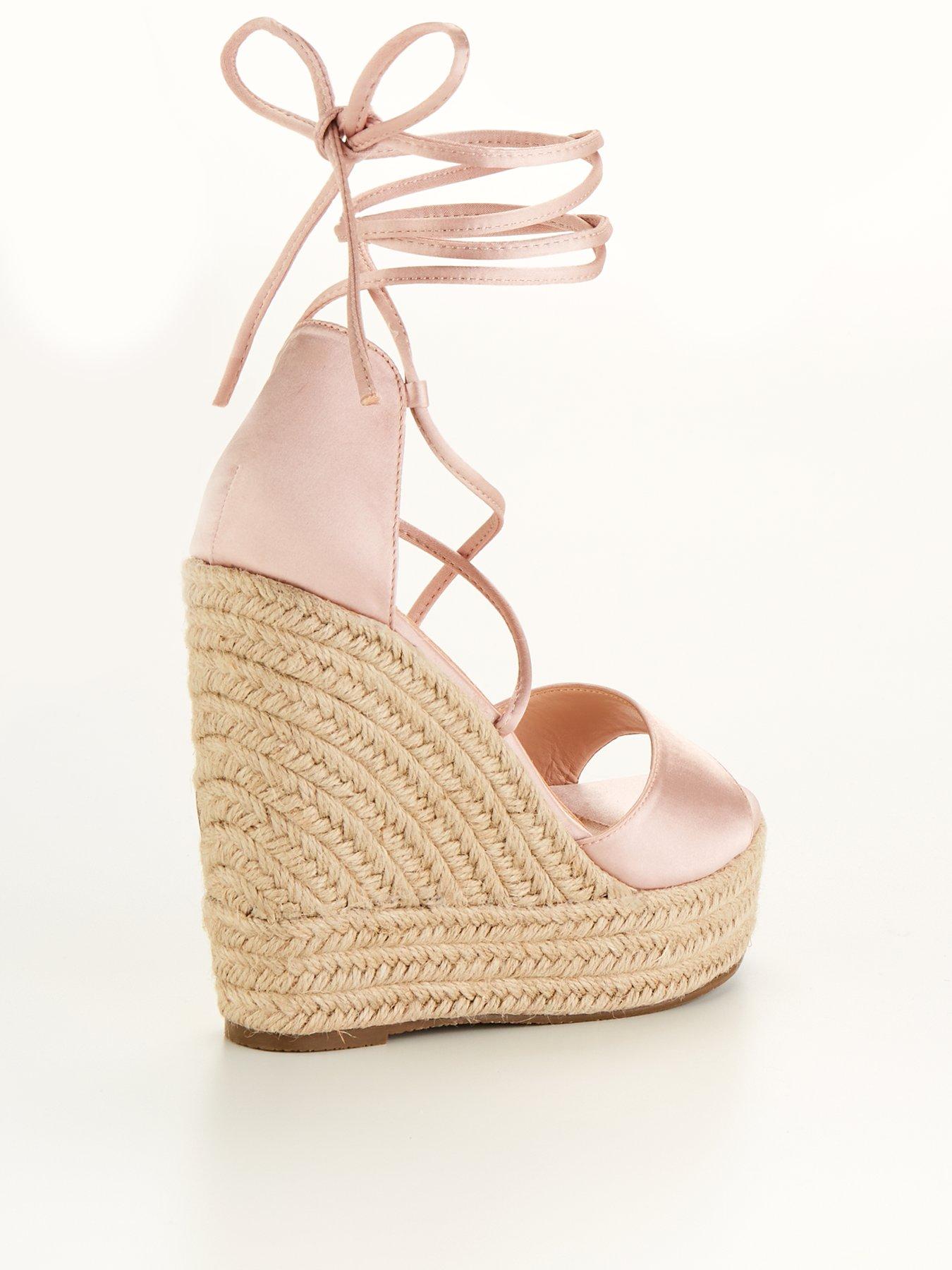 Champagne wedges hot sale