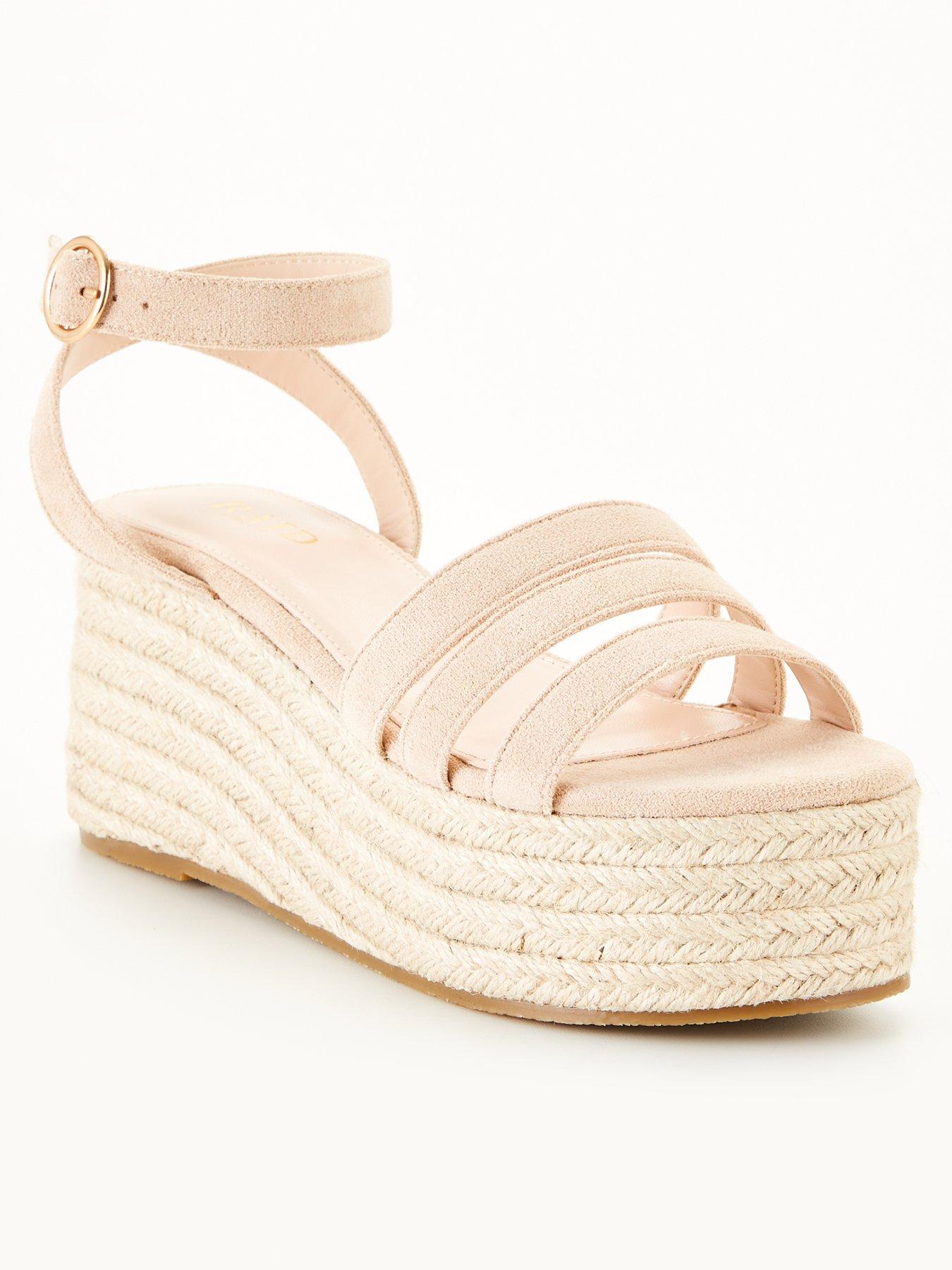 Nude sales wedges wide