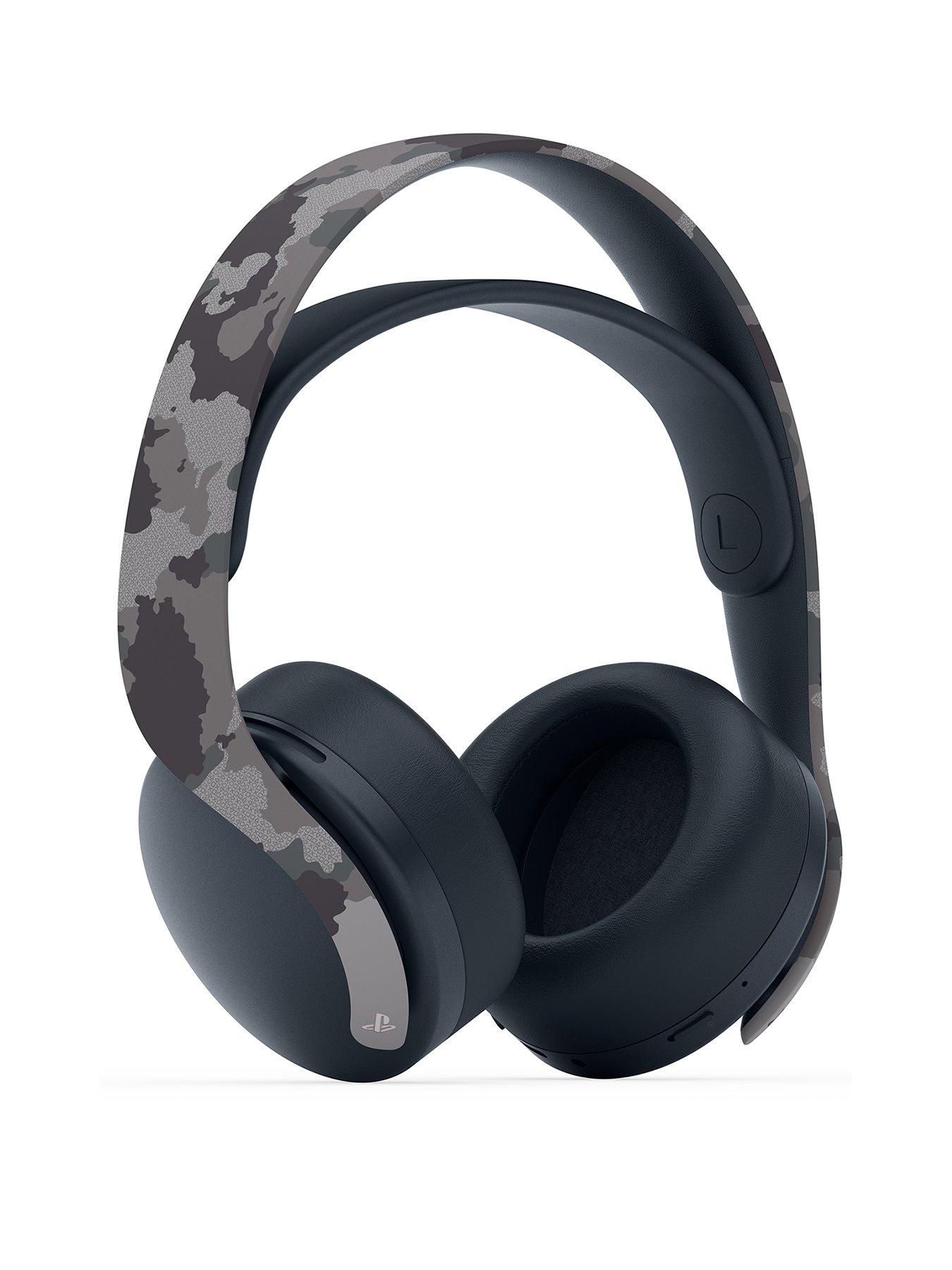 PlayStation 5 Pulse 3D Wireless Headset Grey Camouflage very