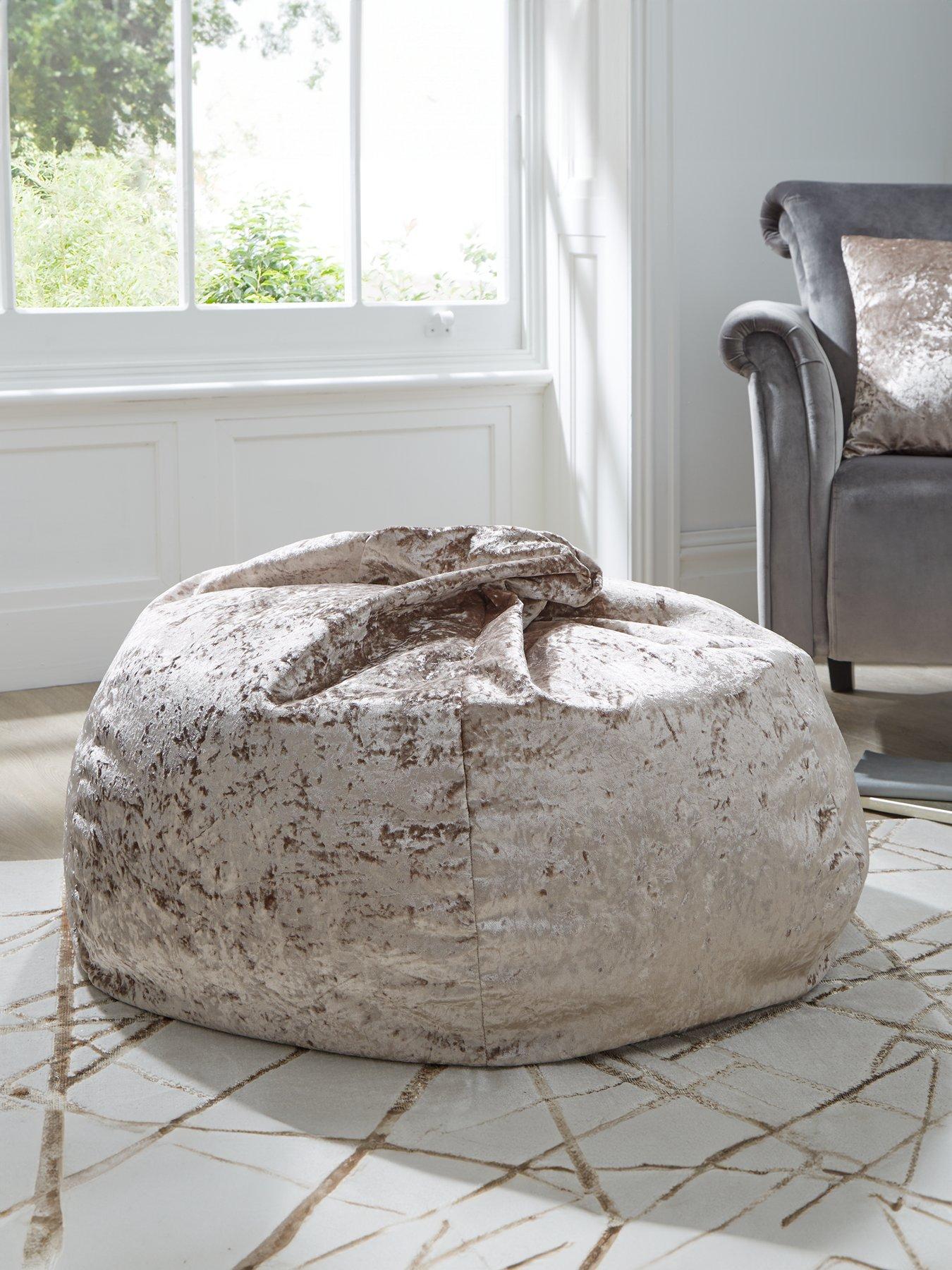 Product photograph of Very Home Ritz Beanbag from very.co.uk