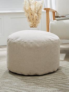 Product photograph of Very Home Allure Pouffe from very.co.uk