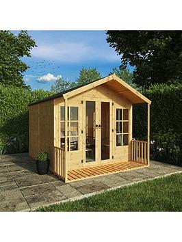Product photograph of Mercia 10 X 8ft Premium Traditional Summerhouse - Summerhouse Only from very.co.uk