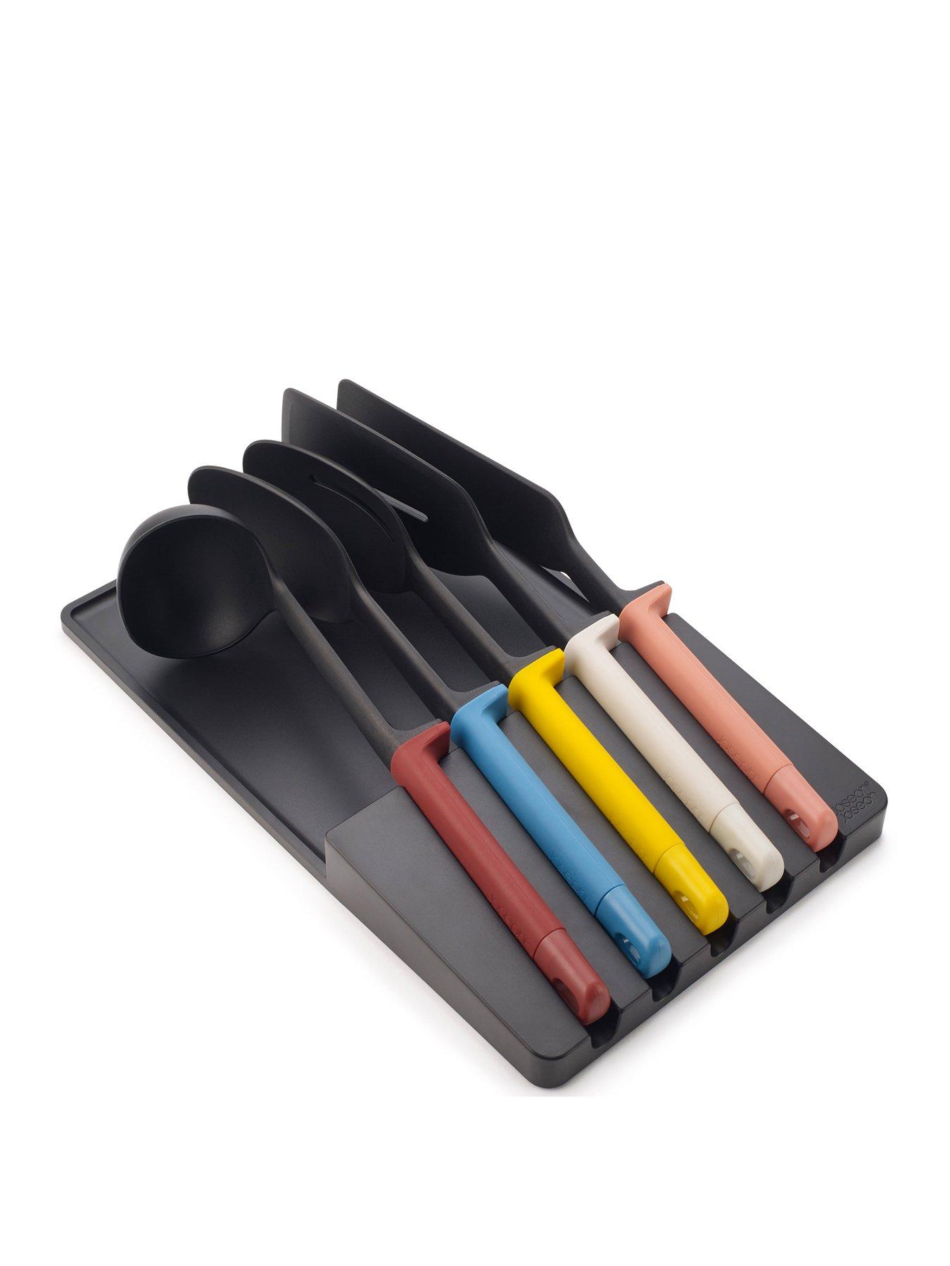 Product photograph of Joseph Joseph Elevate Utensils Store 5-piece Utensil Set - Multicolour from very.co.uk