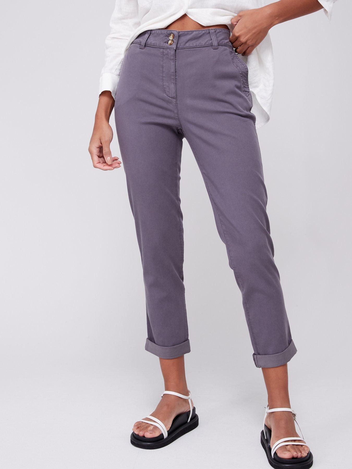 V by Very Soft Touch Blend Chino Trousers