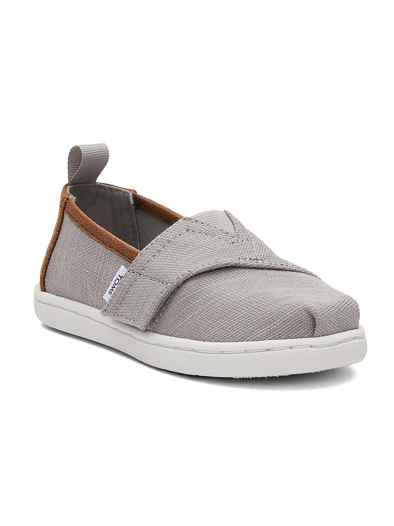 Alpargata Drizzle Grey Cotton Slubby Woven Canvas Shoe Grey