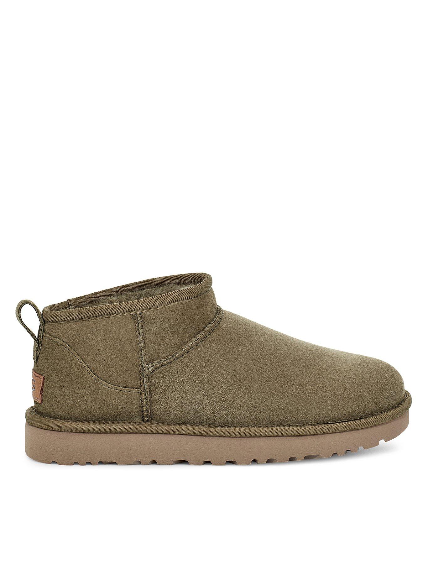 UGG Classic Ultra Mini Ankle Boots - Antelope | very.co.uk