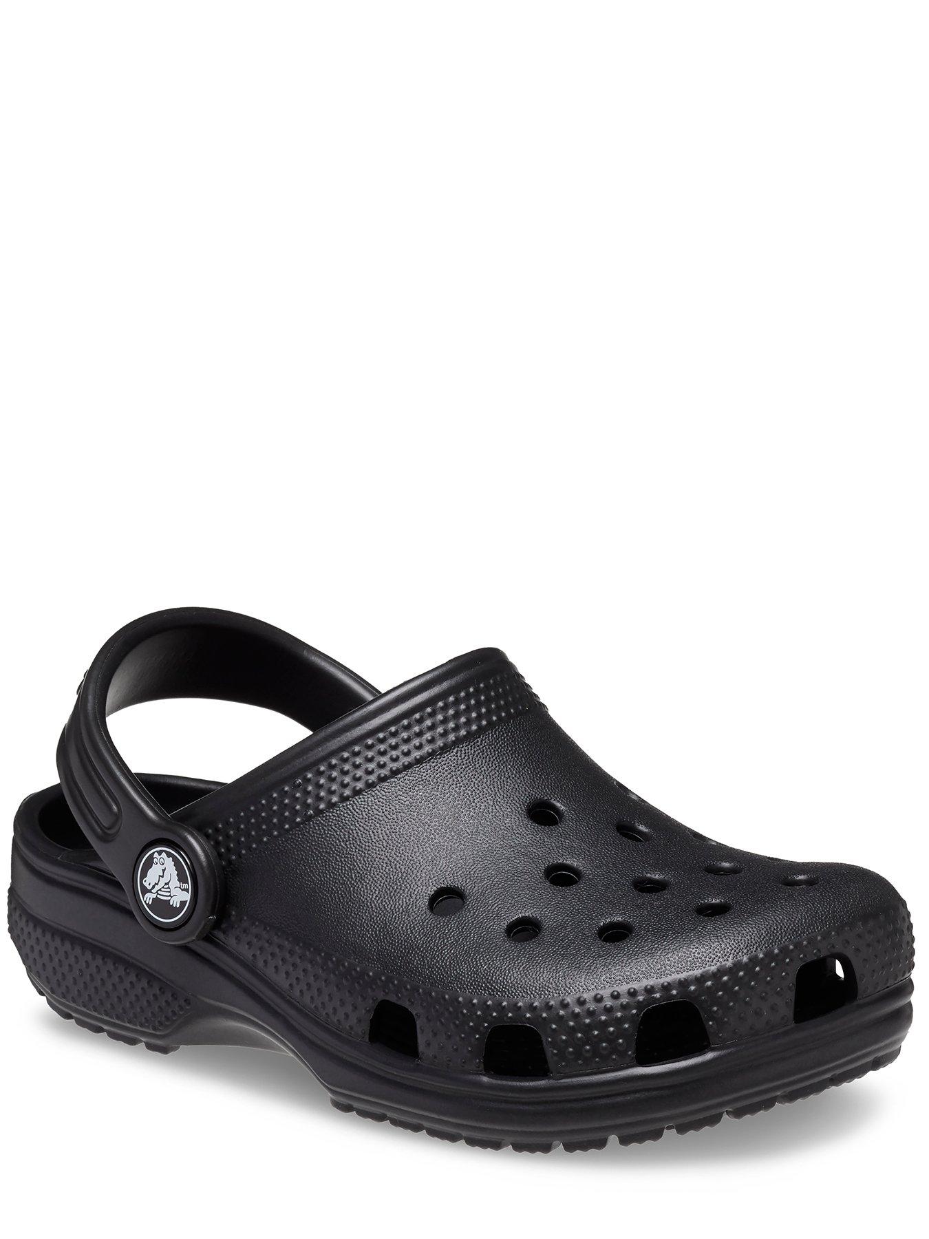 Crocs sale kids black