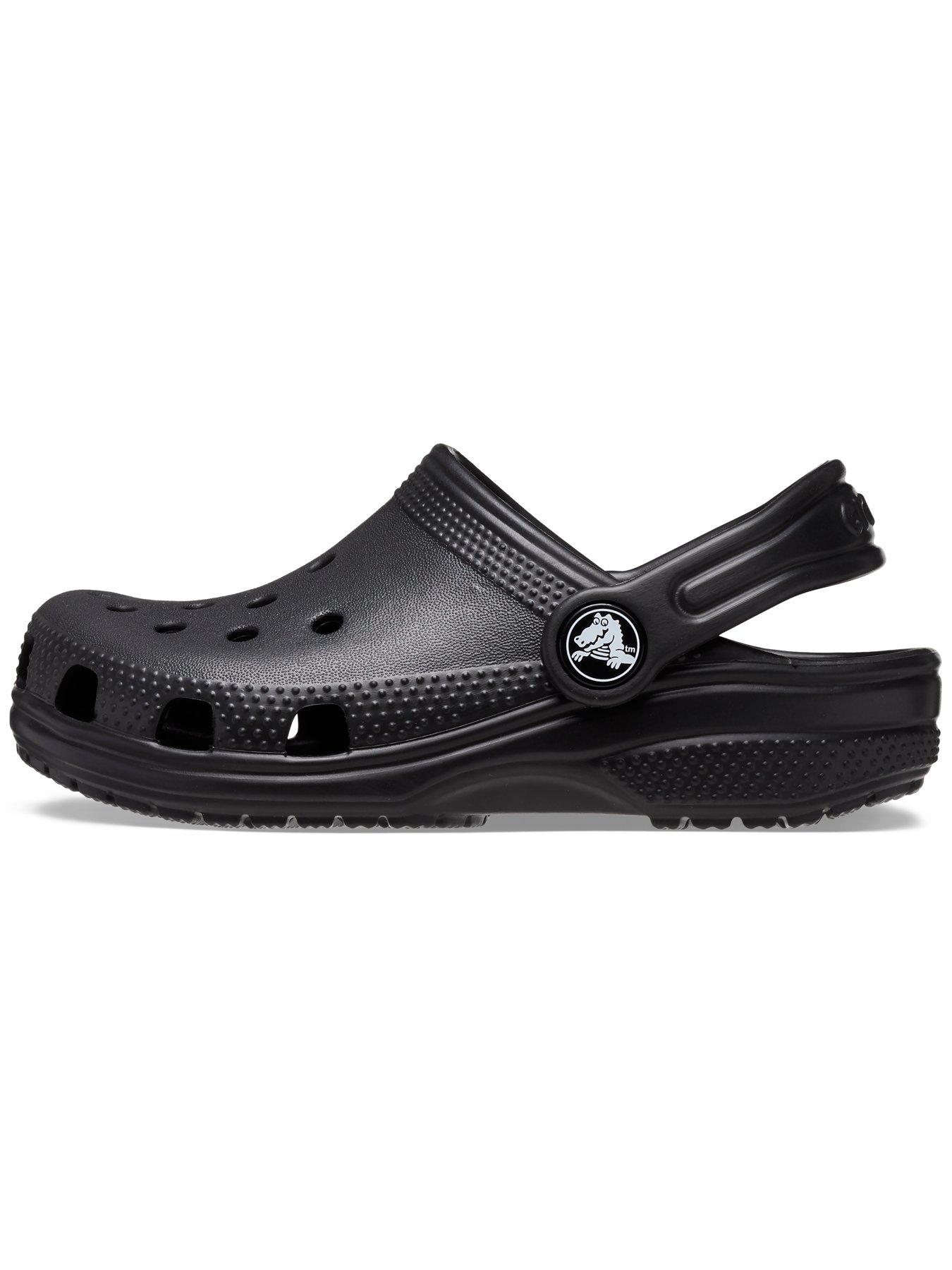 Crocs Kids Classic Clog - Black | Very.co.uk