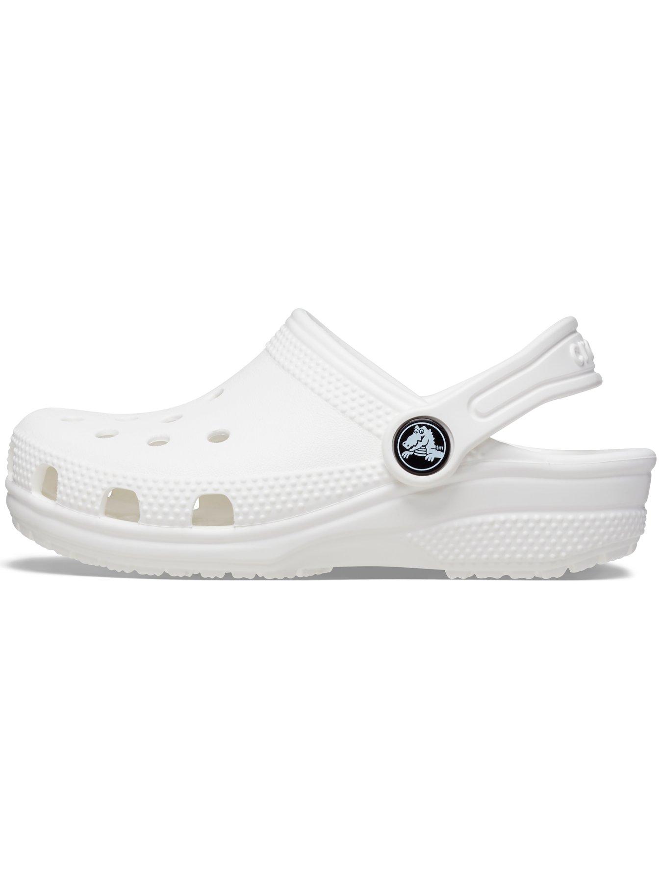 Image 5 of 5 of Crocs Kids Classic Clog - White