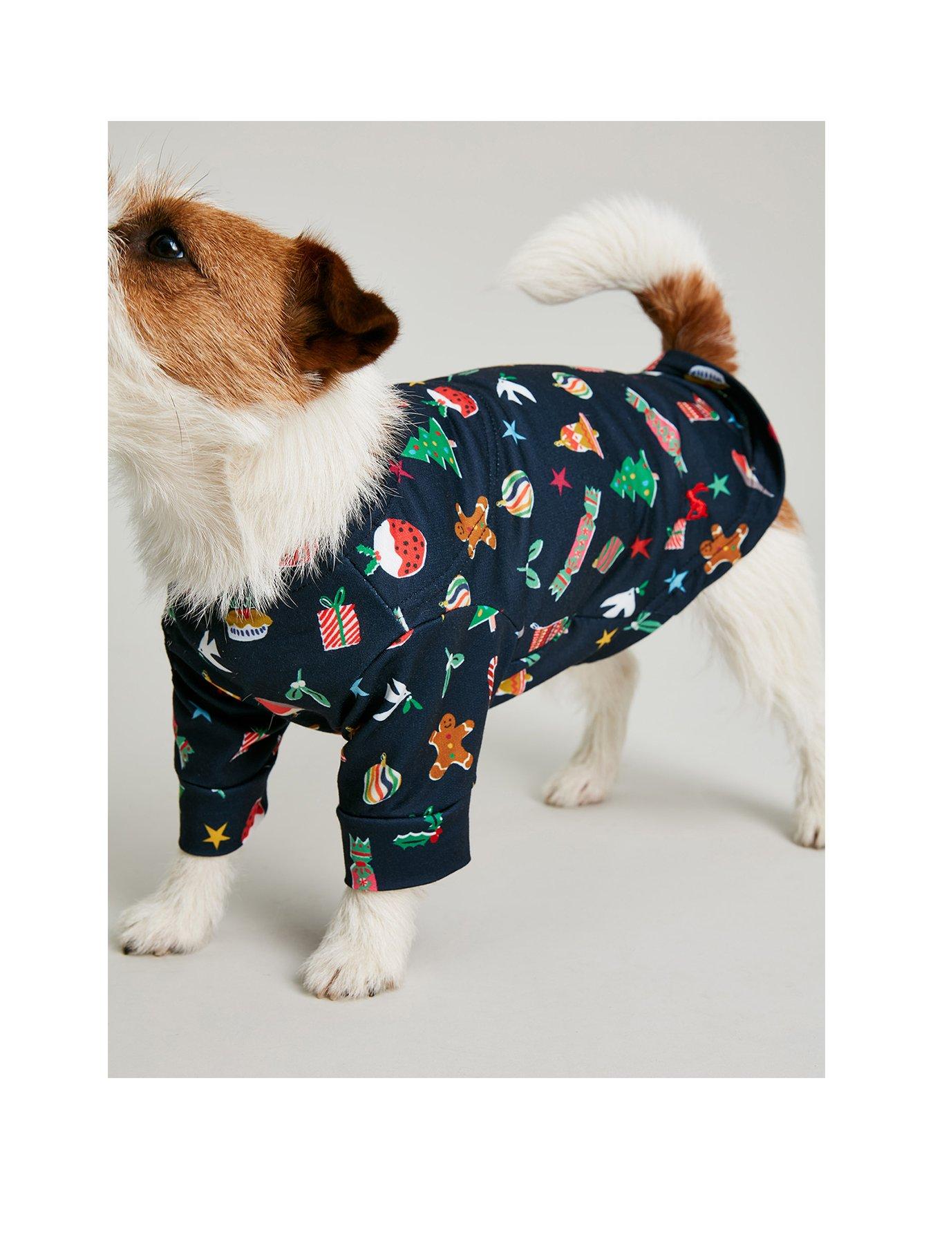 Product photograph of Joules Dog Bauble Festive Family Print Pyjamas - Small from very.co.uk