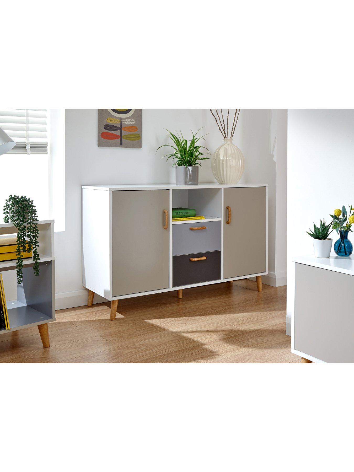 Product photograph of Gfw Delta Large Sideboard from very.co.uk